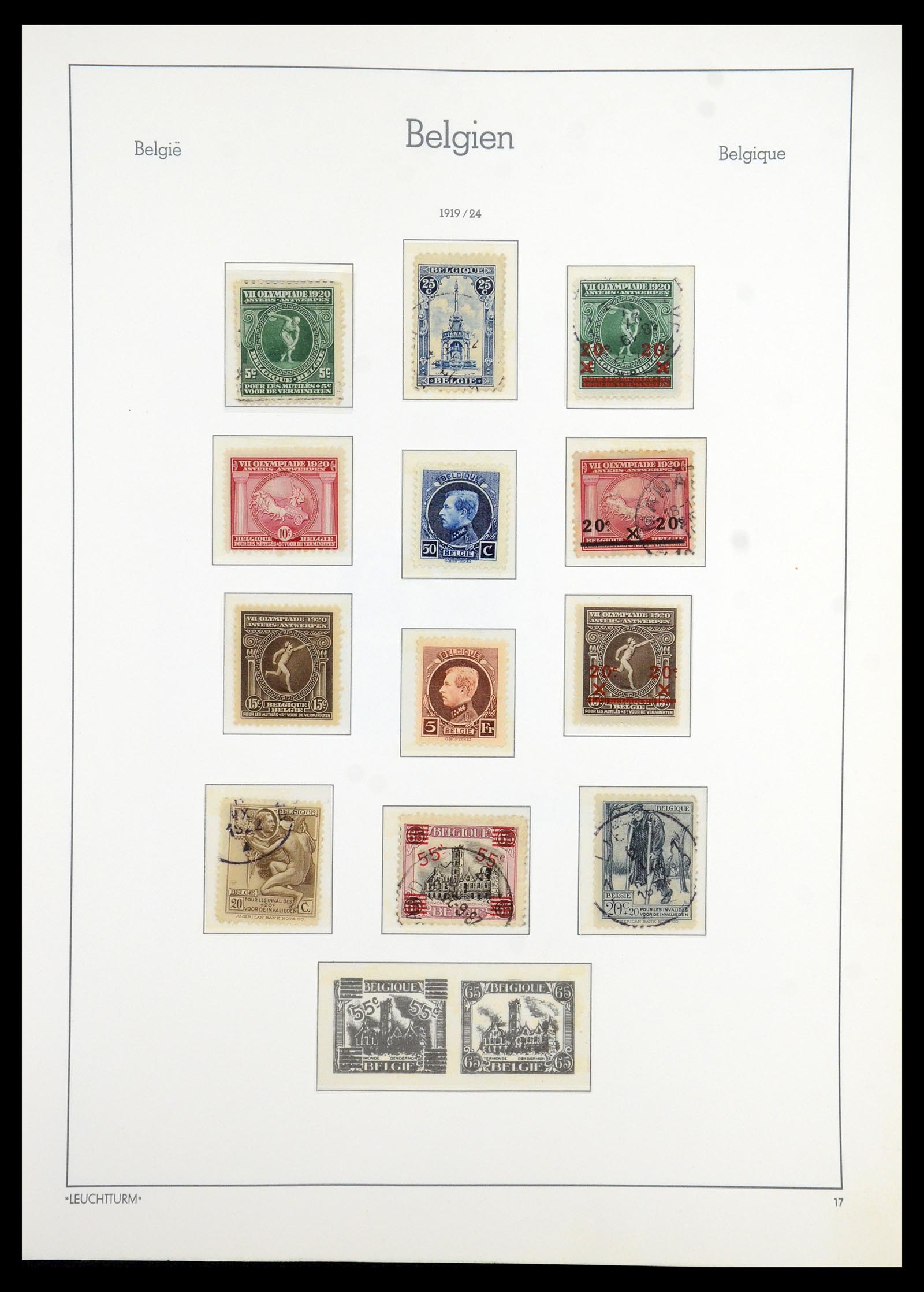 35785 020 - Stamp Collection 35785 Belgium 1849-1960.