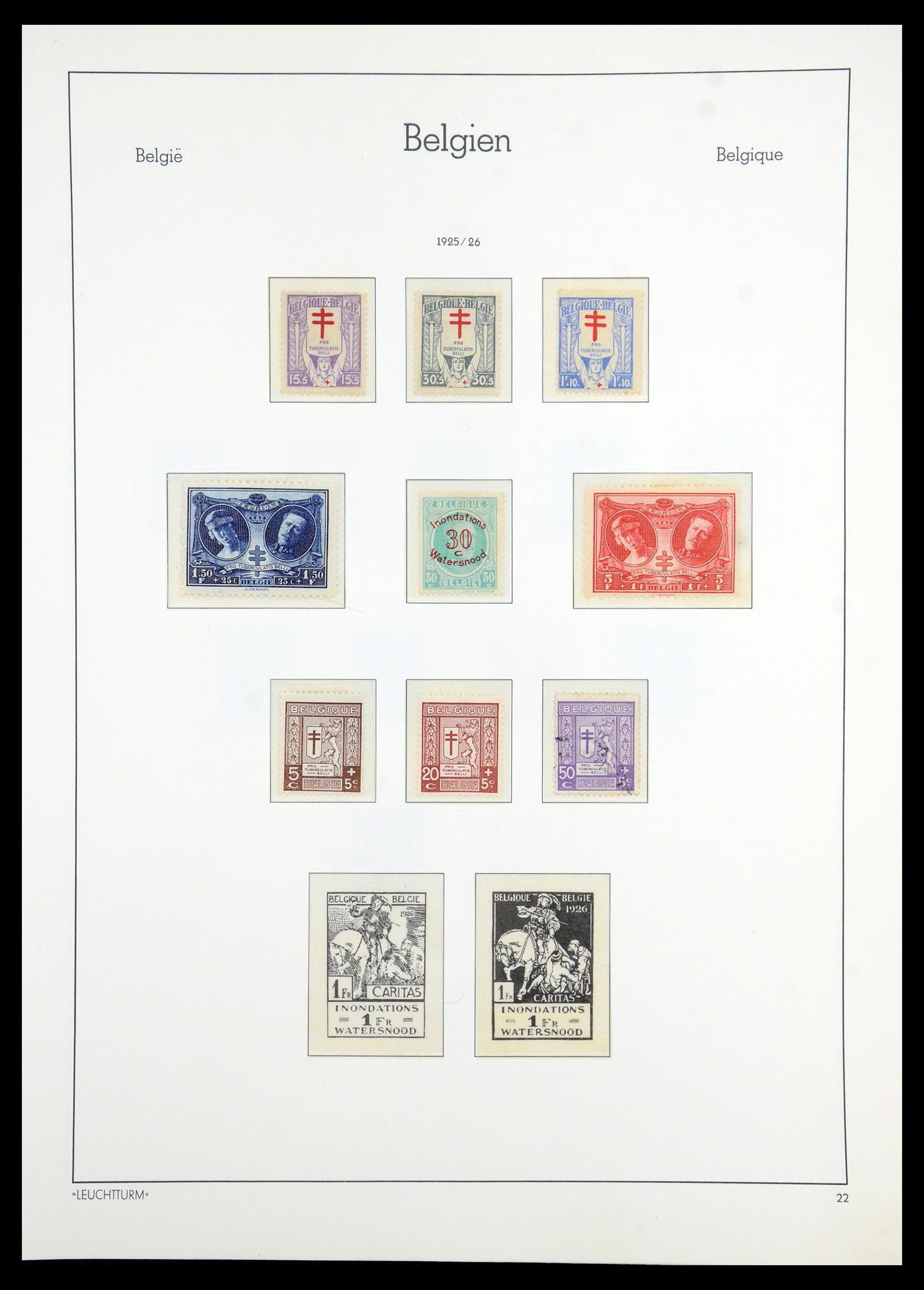 35785 024 - Stamp Collection 35785 Belgium 1849-1960.