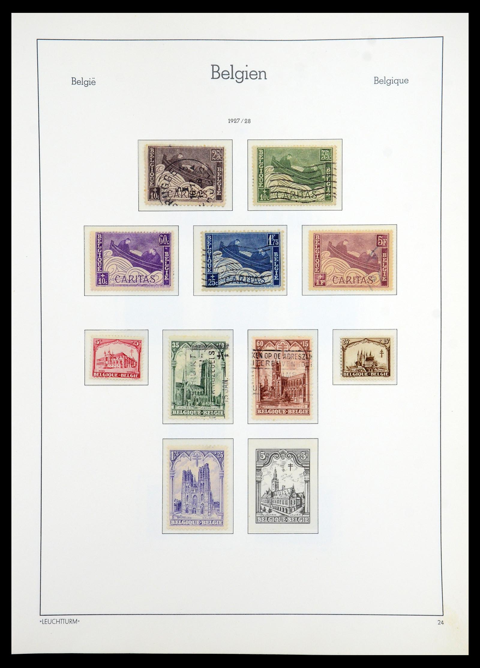 35785 026 - Stamp Collection 35785 Belgium 1849-1960.