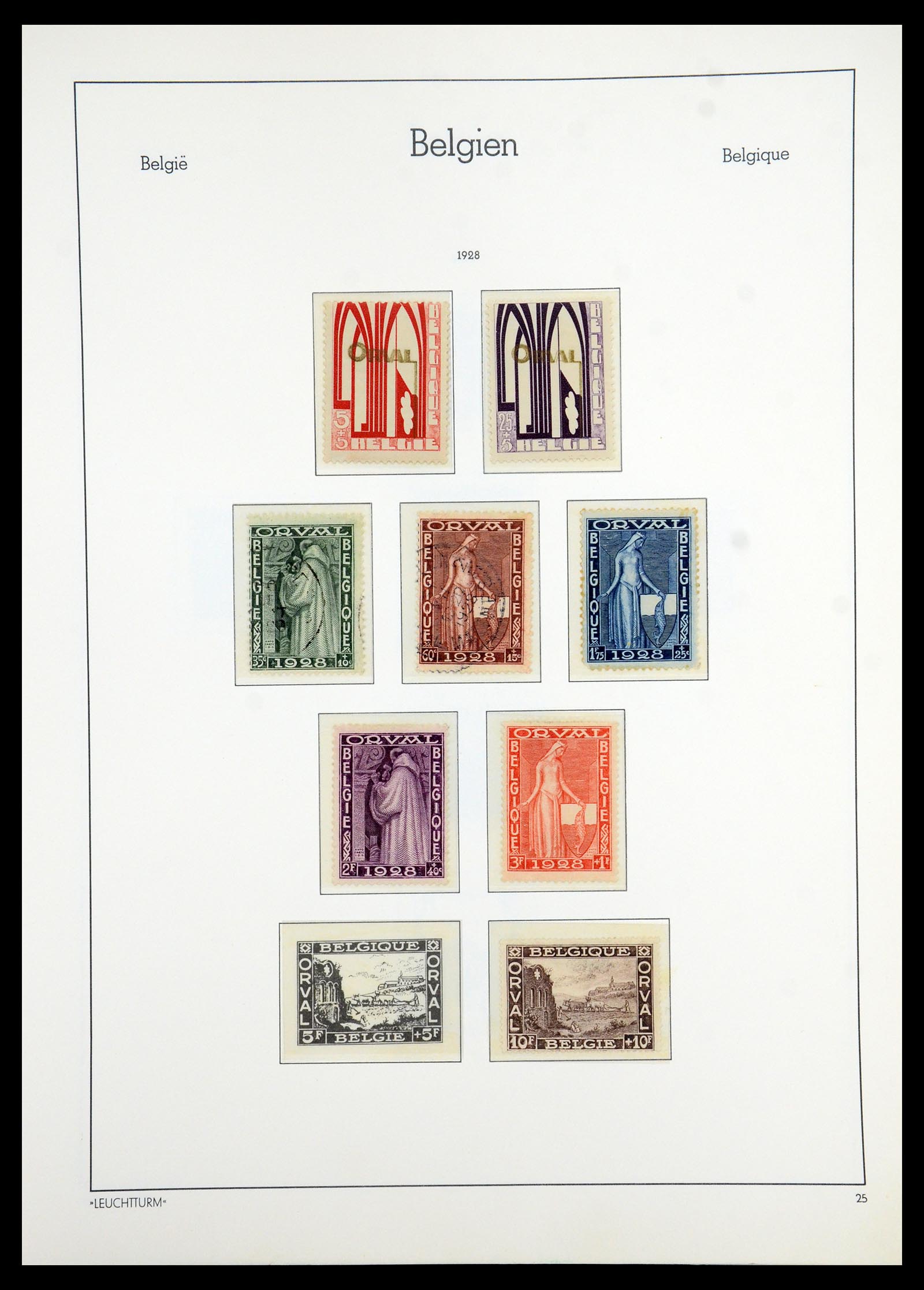 35785 027 - Stamp Collection 35785 Belgium 1849-1960.