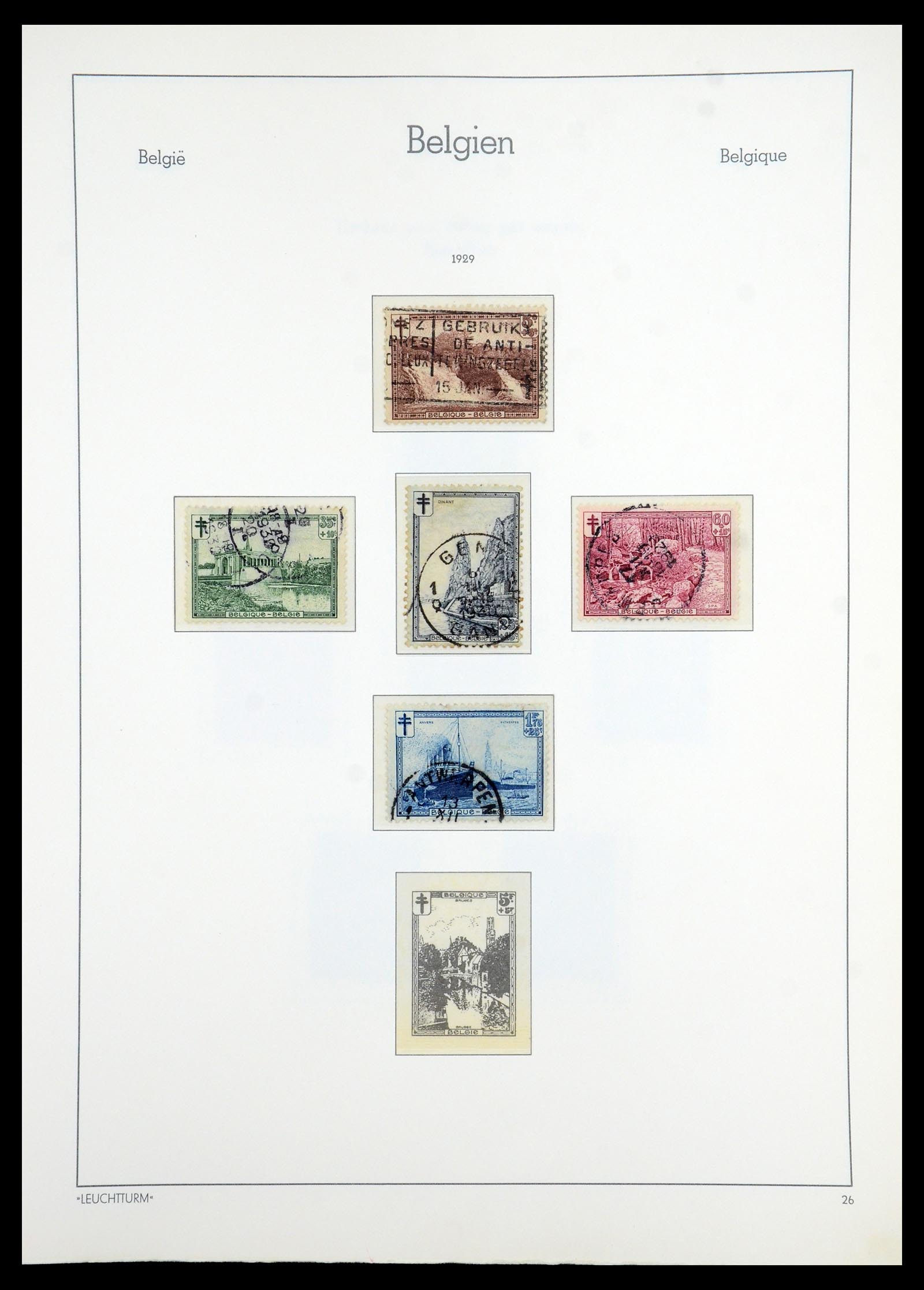 35785 028 - Stamp Collection 35785 Belgium 1849-1960.