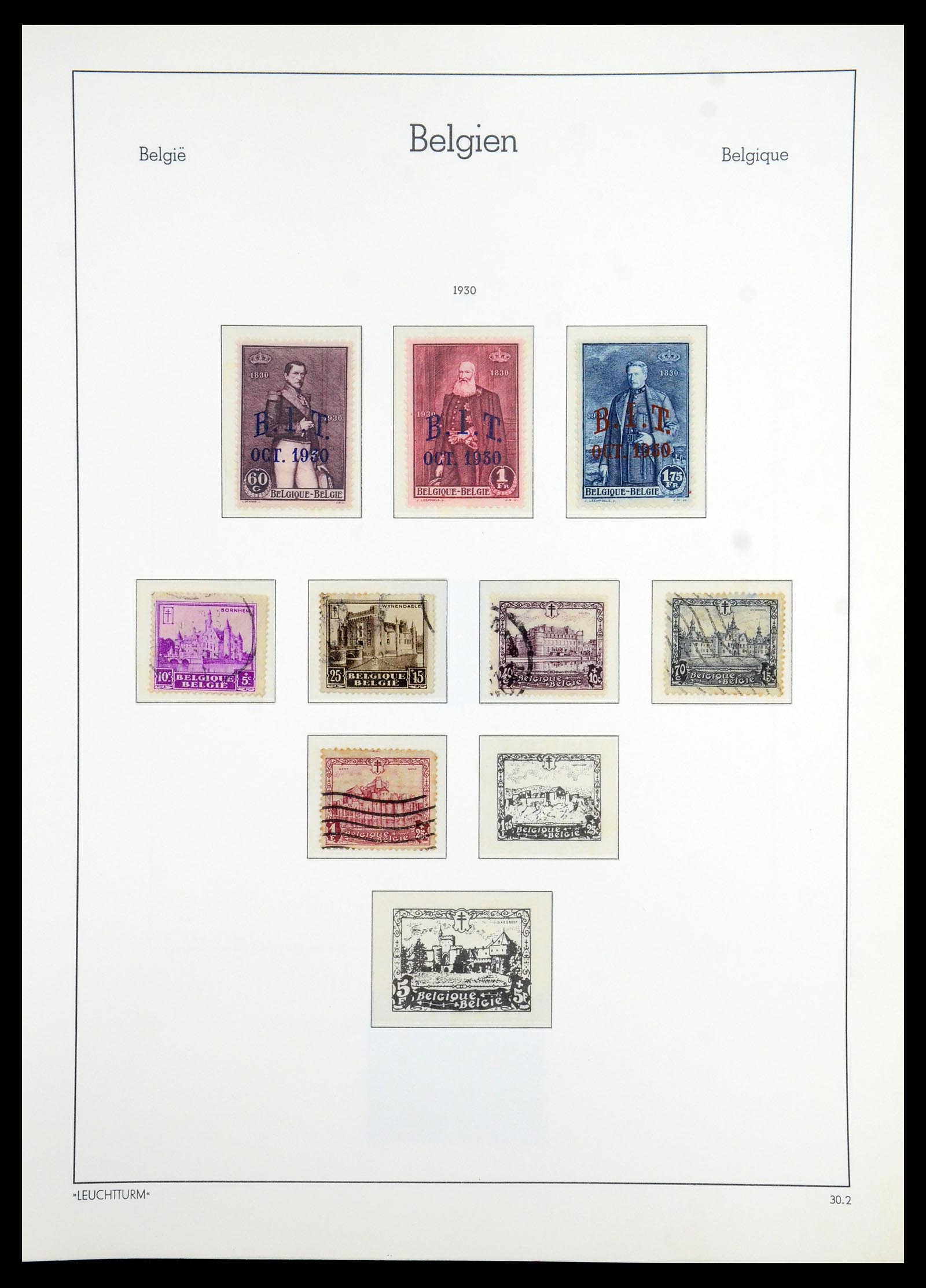 35785 033 - Stamp Collection 35785 Belgium 1849-1960.