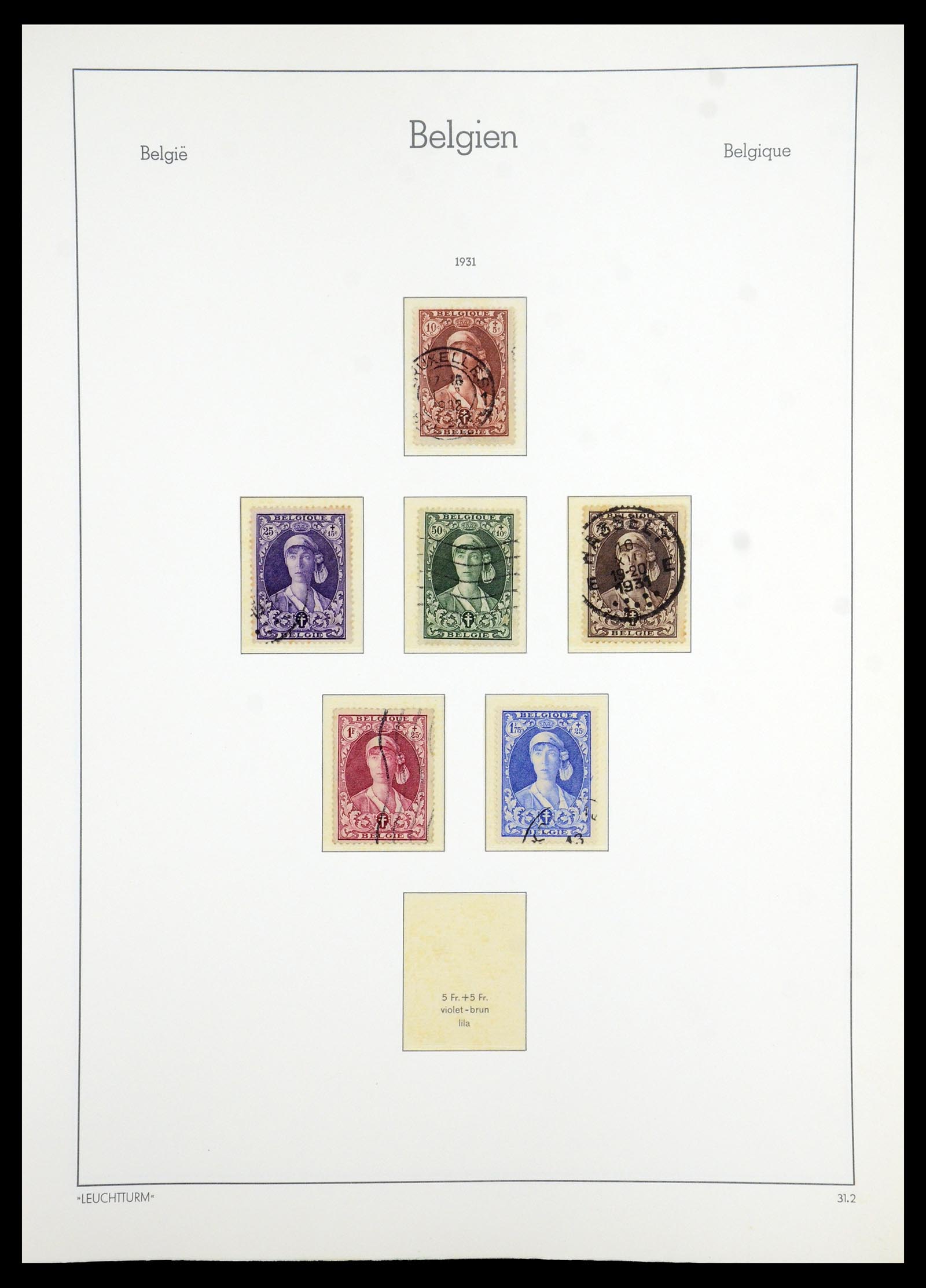 35785 035 - Stamp Collection 35785 Belgium 1849-1960.