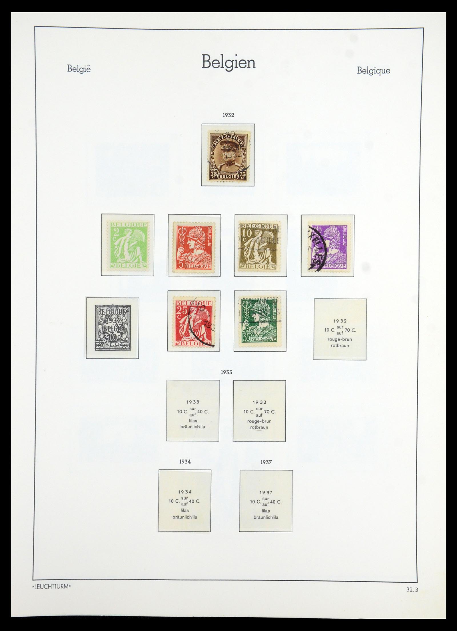 35785 039 - Stamp Collection 35785 Belgium 1849-1960.