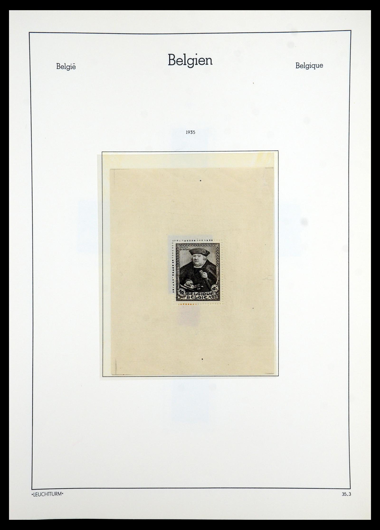 35785 045 - Postzegelverzameling 35785 België 1849-1960.