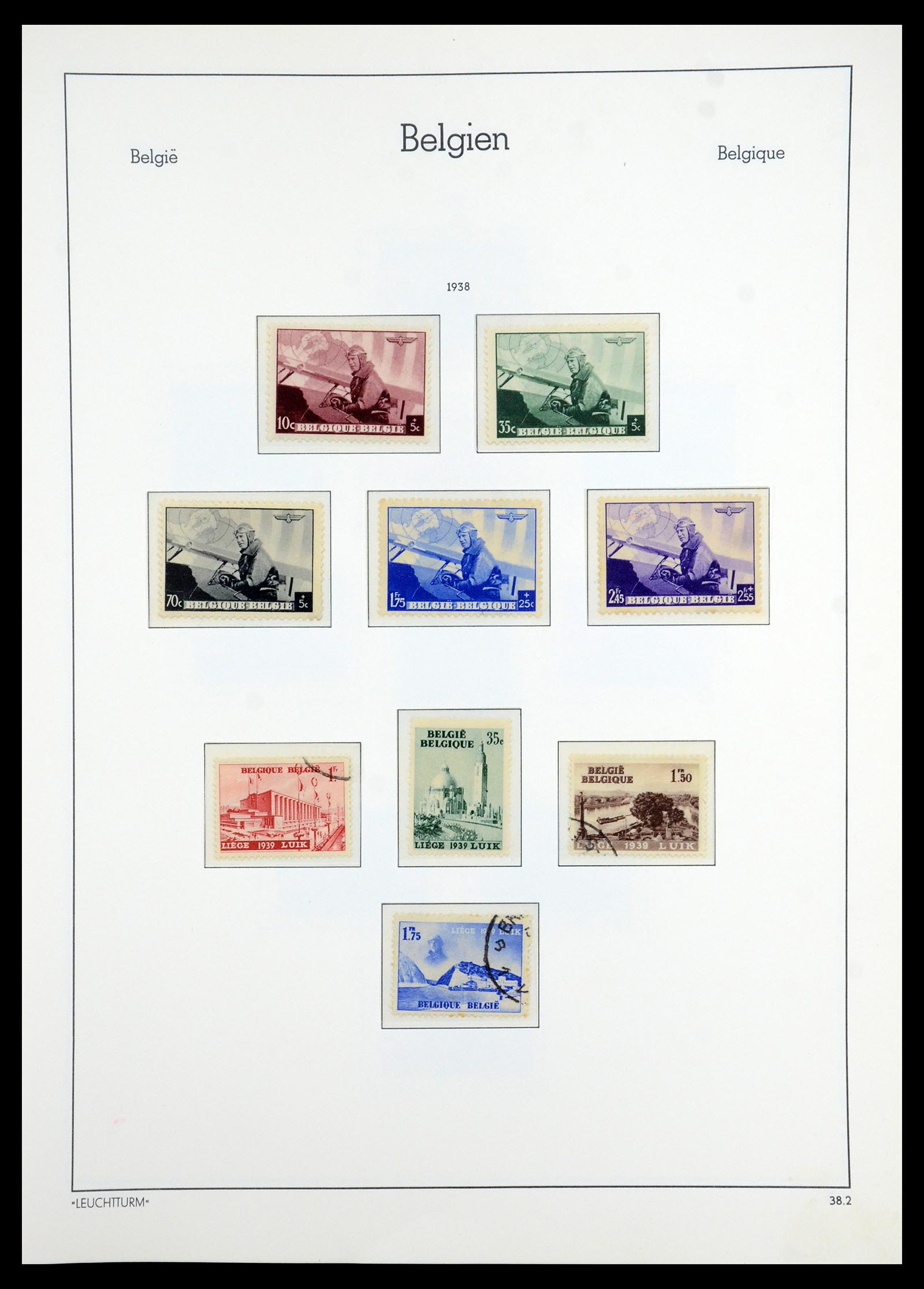 35785 053 - Stamp Collection 35785 Belgium 1849-1960.