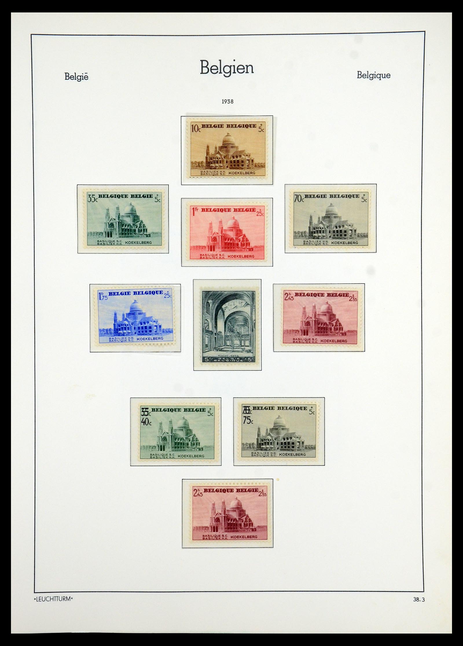 35785 054 - Stamp Collection 35785 Belgium 1849-1960.