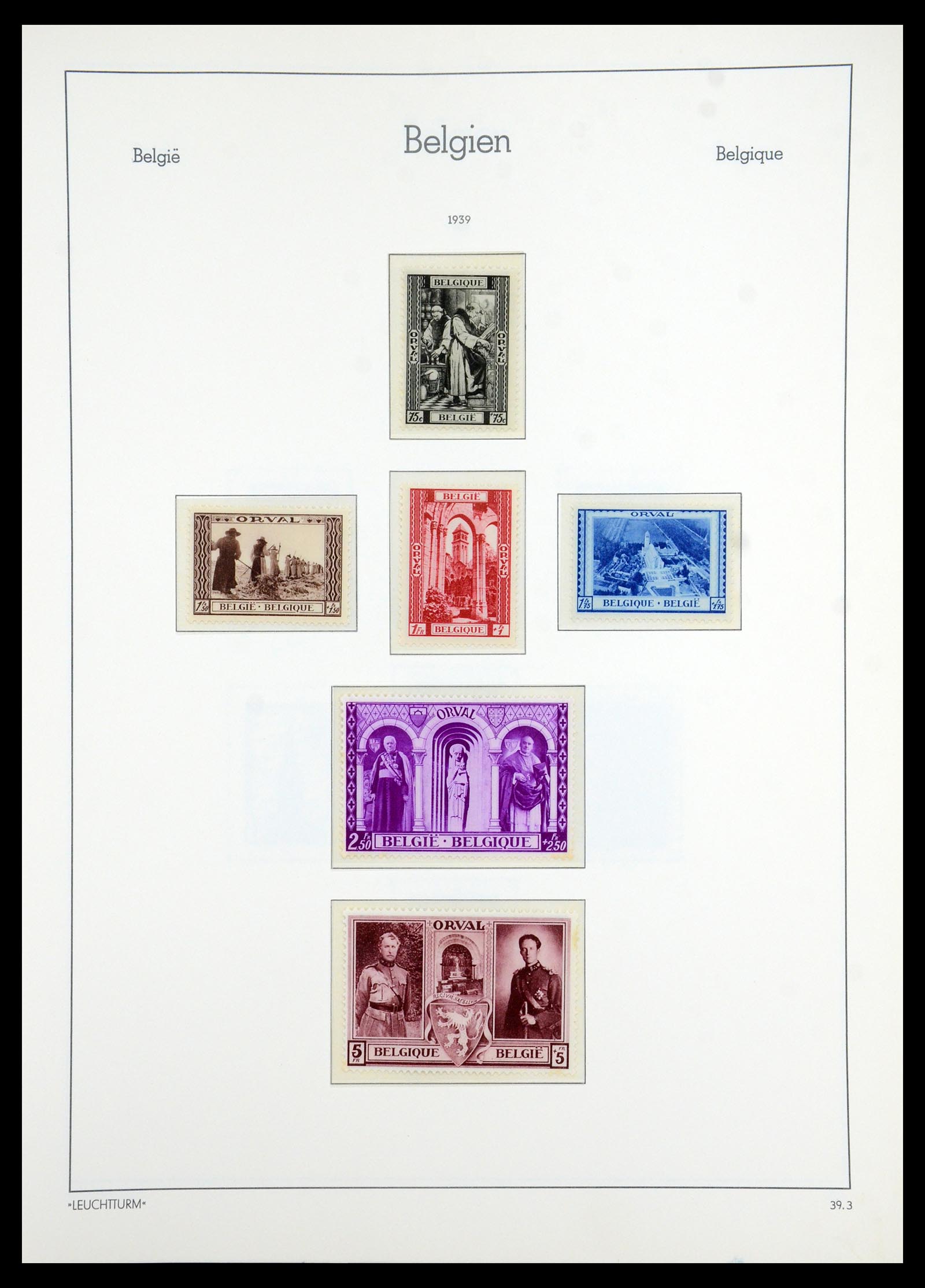 35785 059 - Stamp Collection 35785 Belgium 1849-1960.