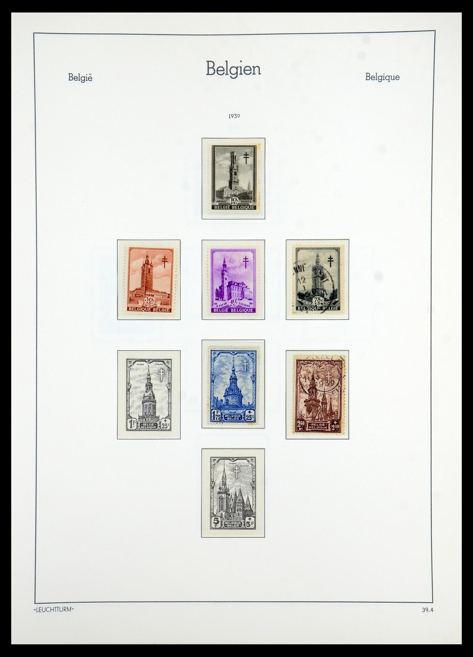 35785 060 - Stamp Collection 35785 Belgium 1849-1960.