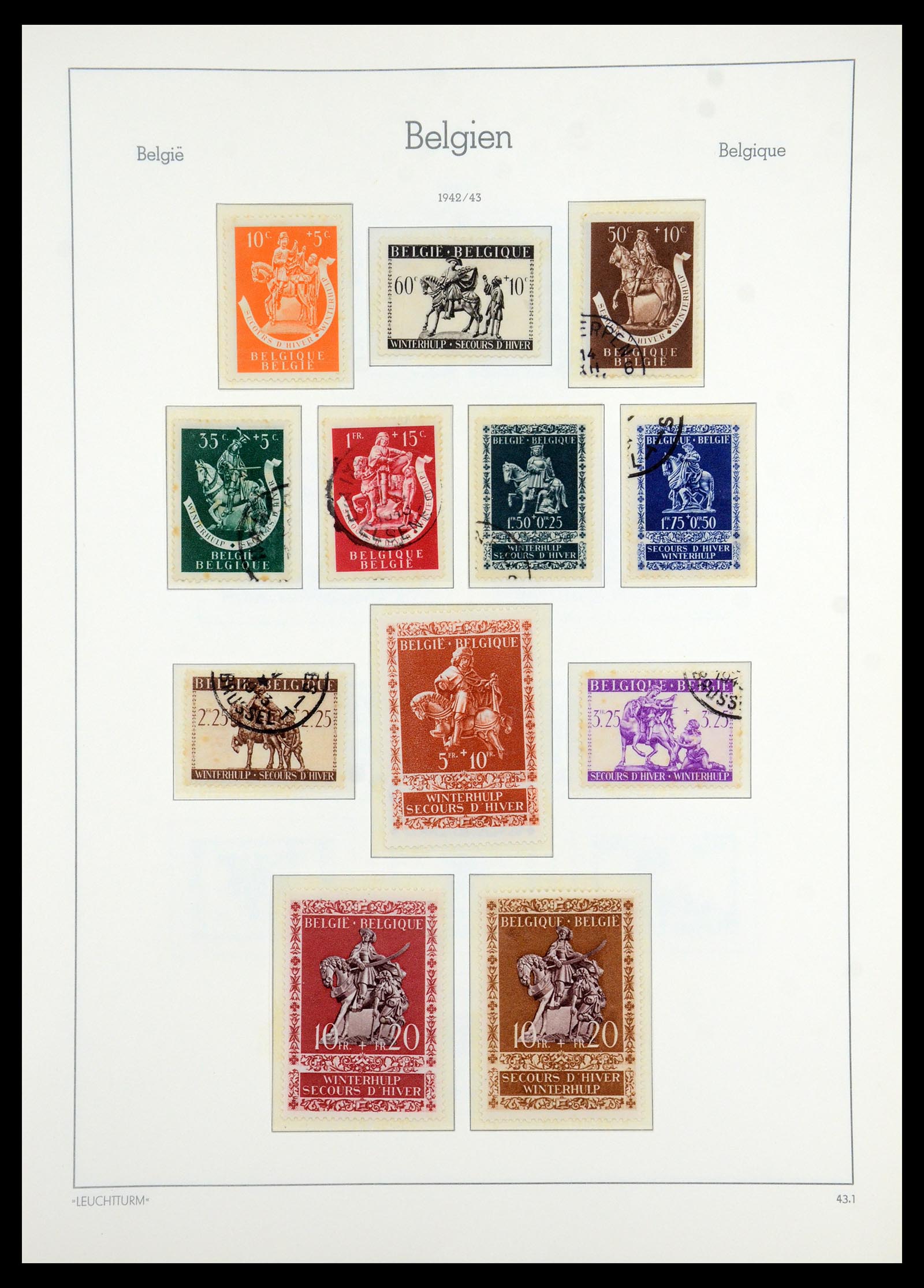 35785 066 - Stamp Collection 35785 Belgium 1849-1960.