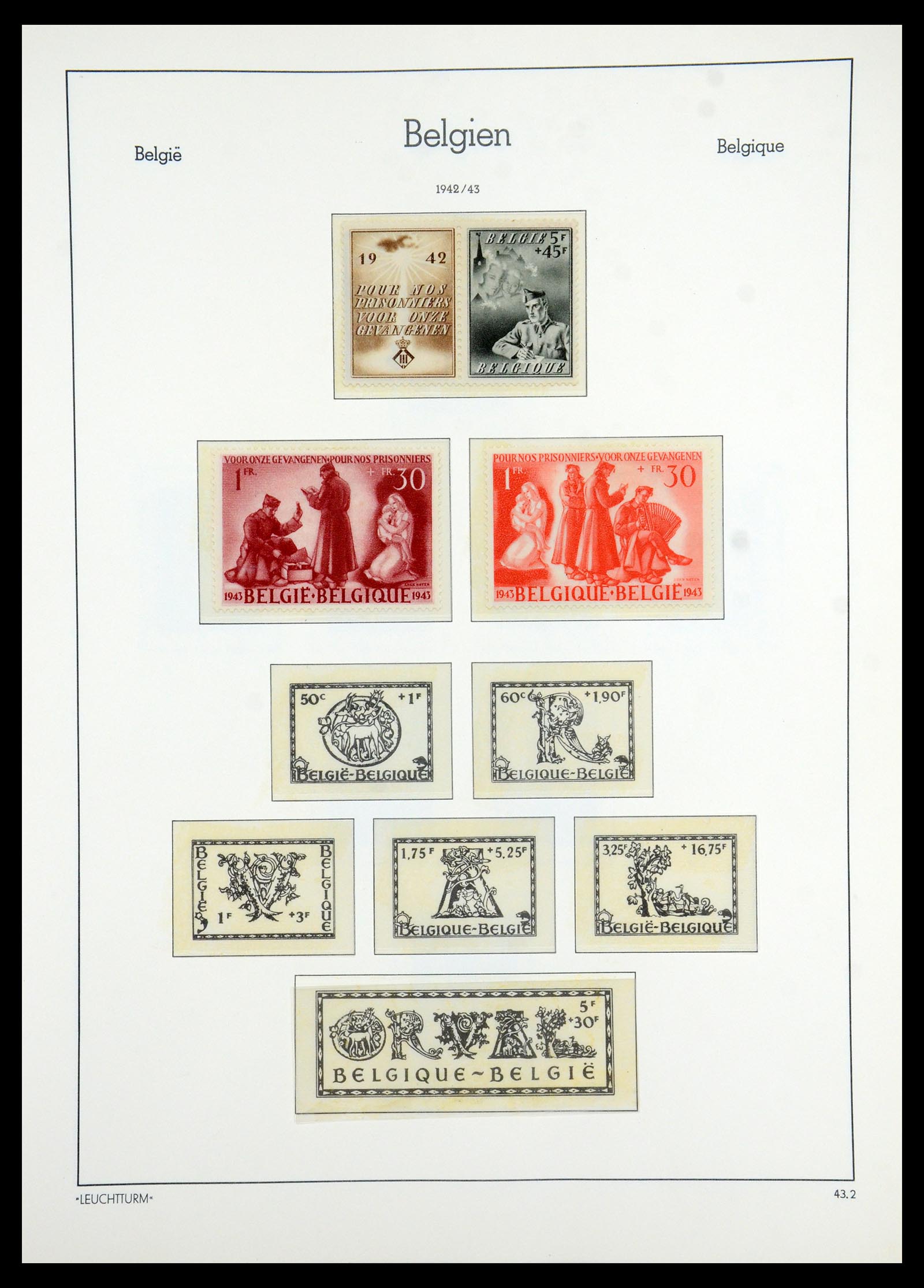 35785 067 - Stamp Collection 35785 Belgium 1849-1960.