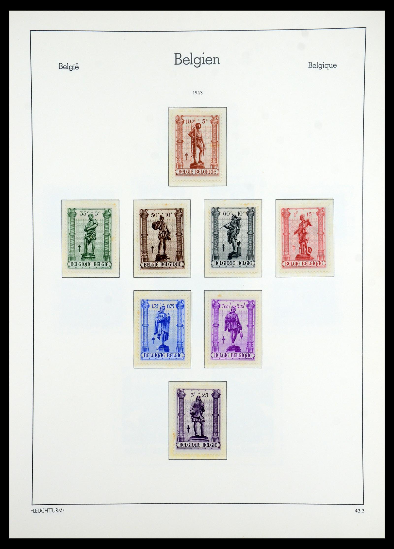 35785 068 - Stamp Collection 35785 Belgium 1849-1960.