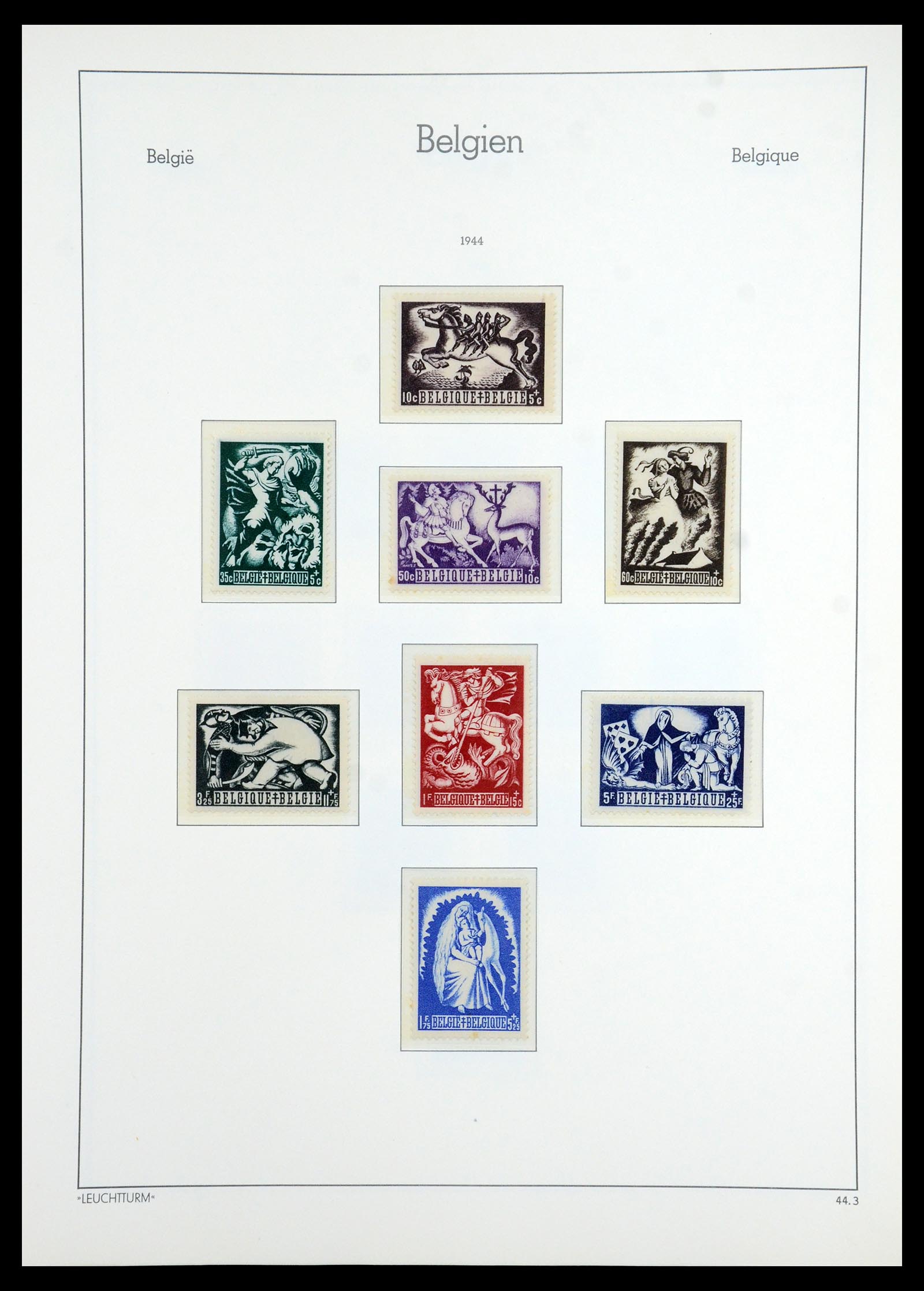 35785 072 - Stamp Collection 35785 Belgium 1849-1960.