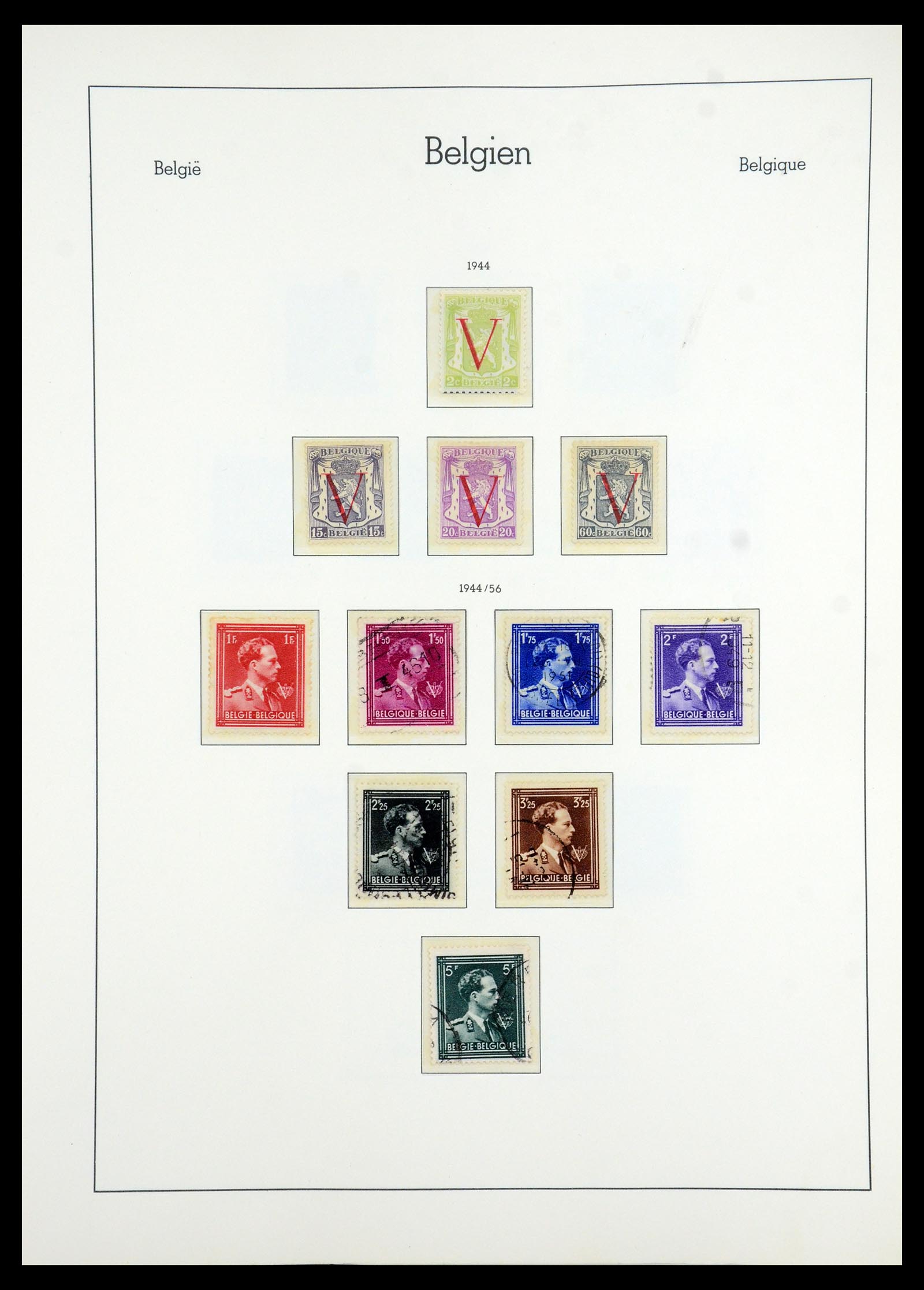 35785 073 - Stamp Collection 35785 Belgium 1849-1960.