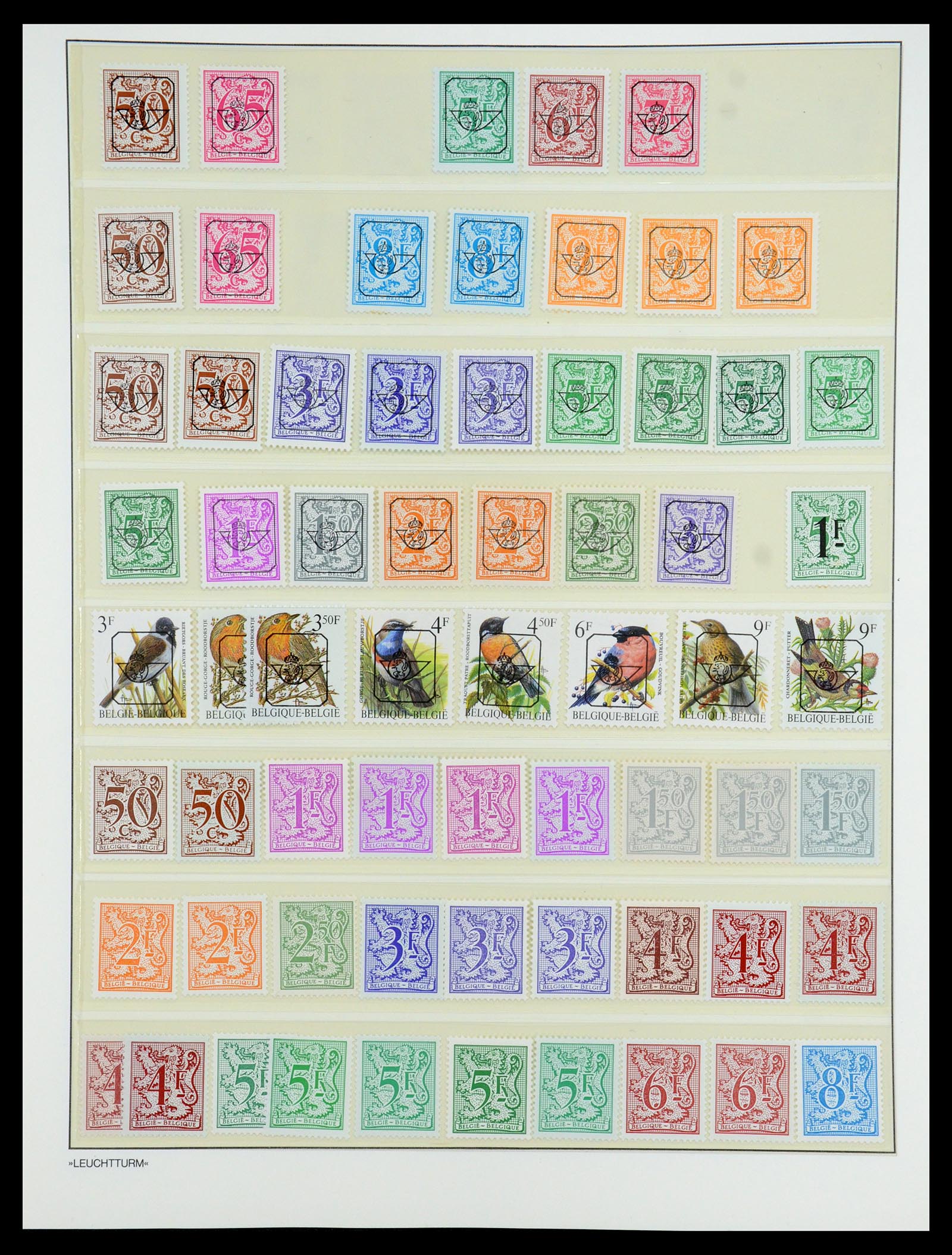 35785 079 - Stamp Collection 35785 Belgium 1849-1960.