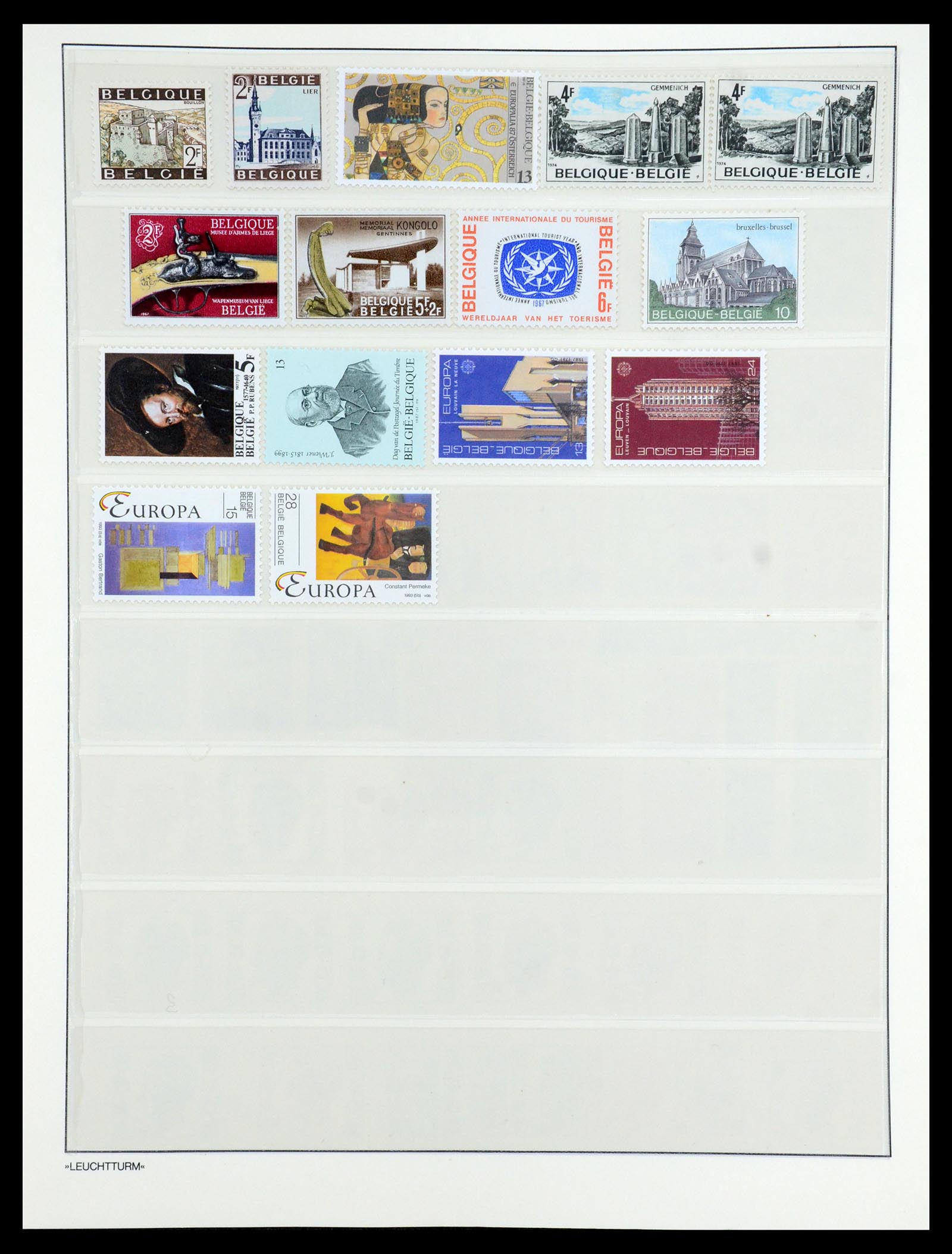 35785 080 - Stamp Collection 35785 Belgium 1849-1960.