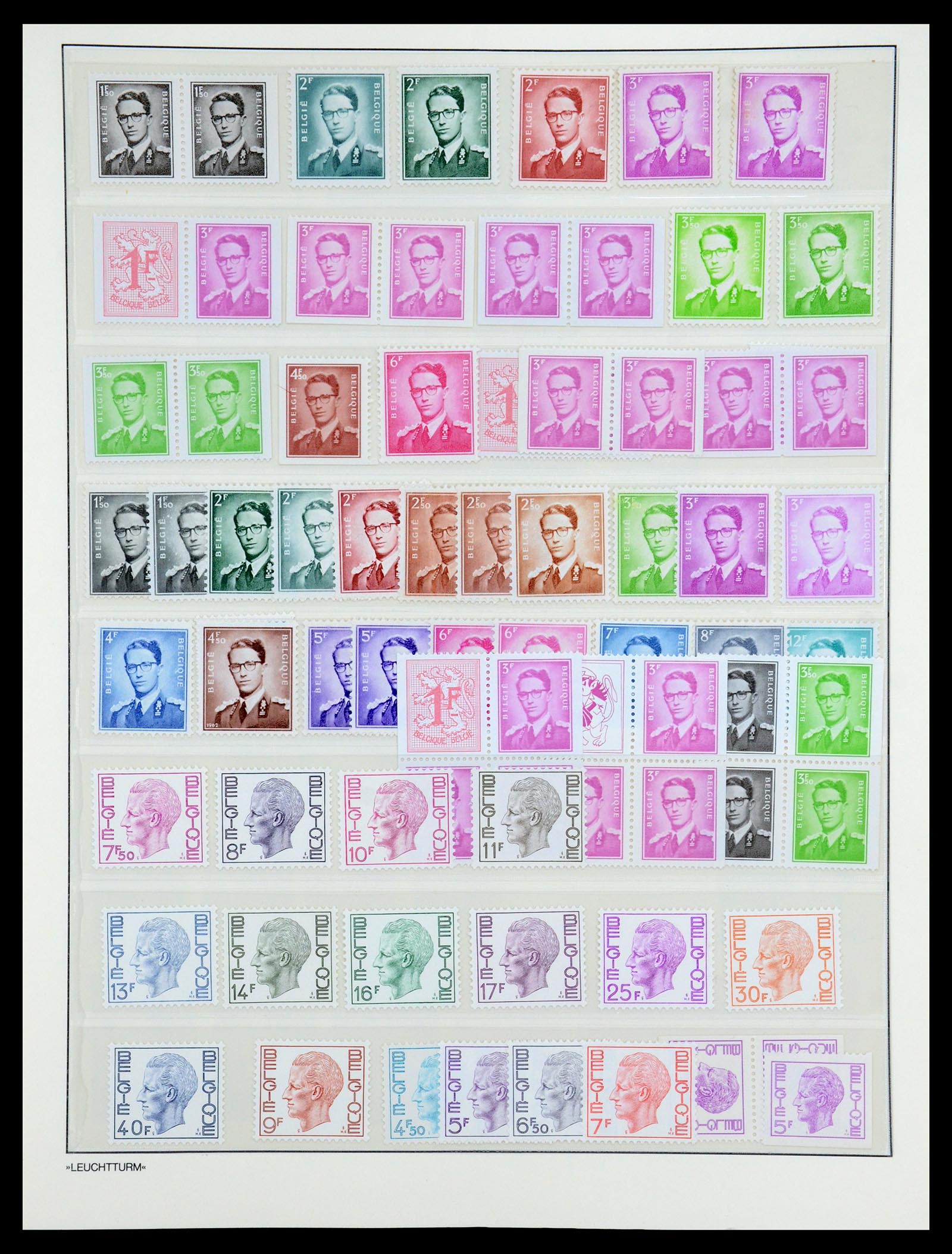 35785 081 - Stamp Collection 35785 Belgium 1849-1960.