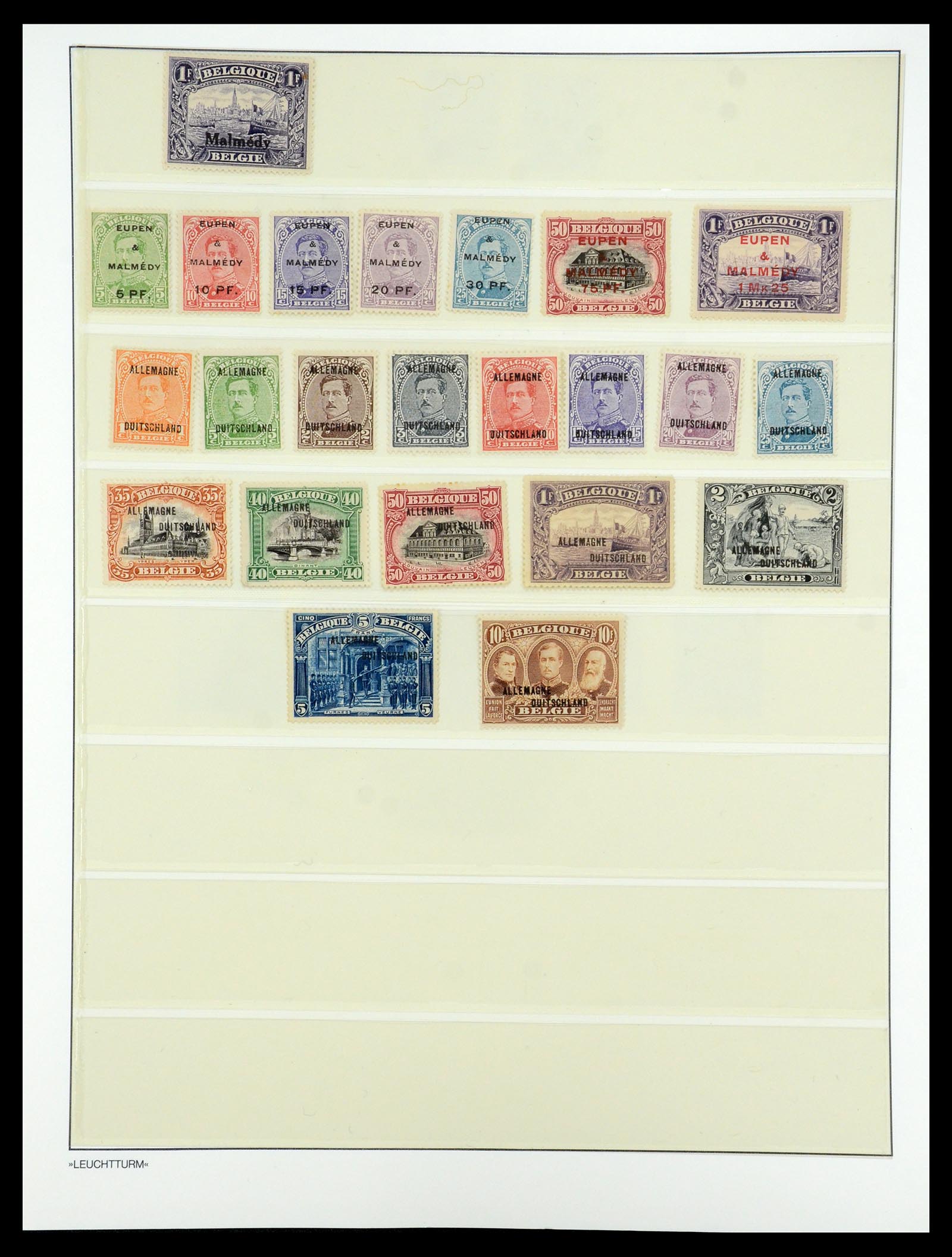 35785 085 - Stamp Collection 35785 Belgium 1849-1960.