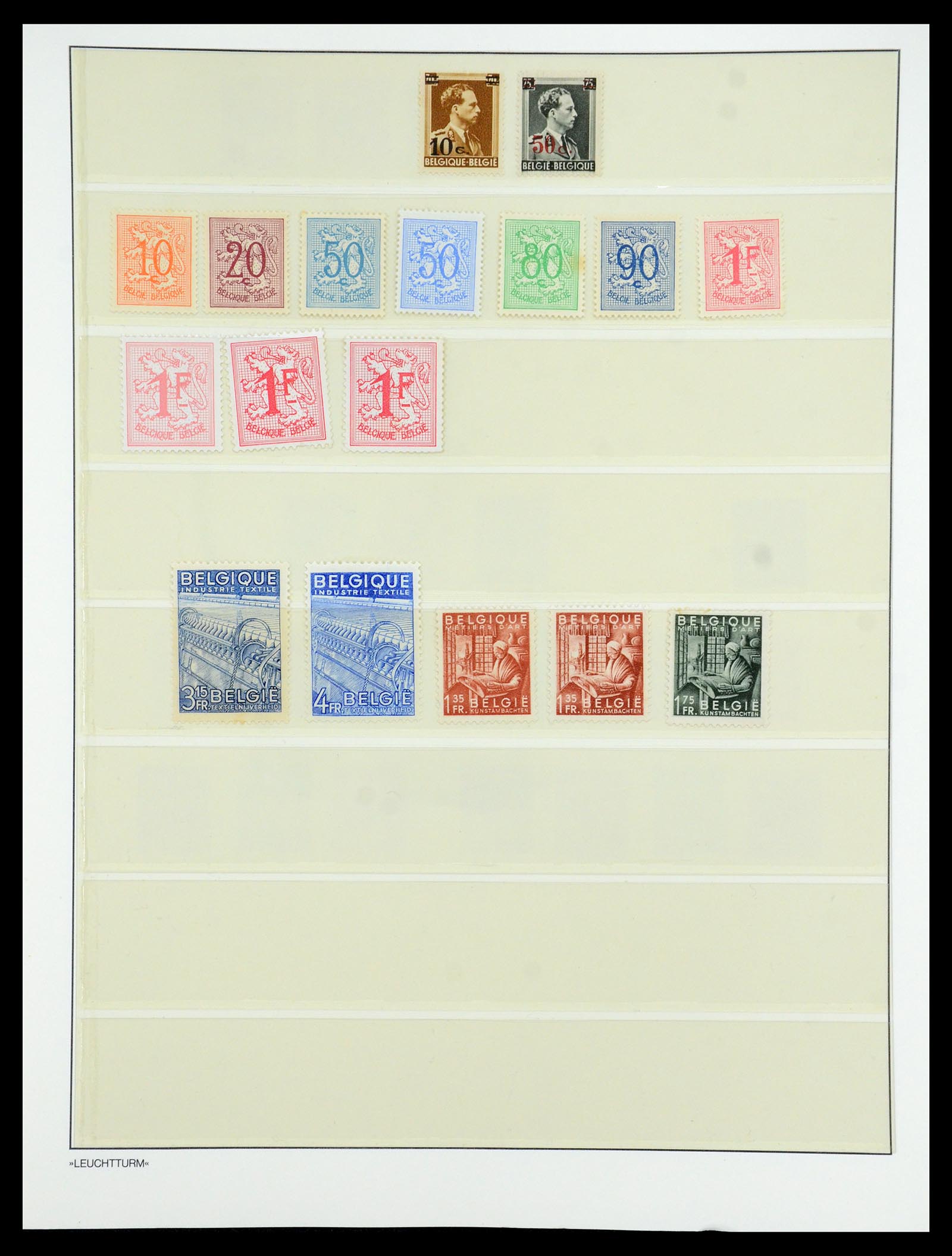 35785 086 - Stamp Collection 35785 Belgium 1849-1960.