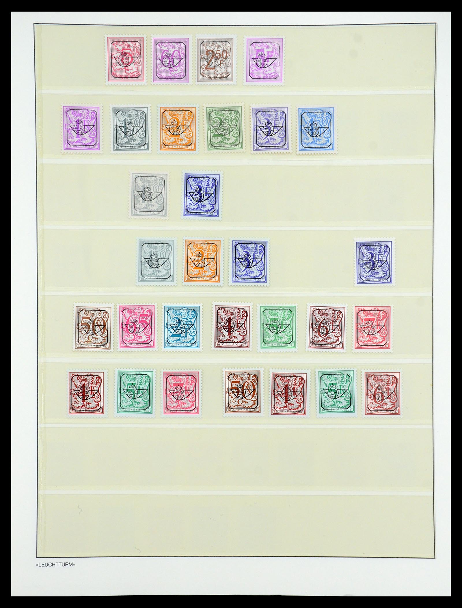 35785 087 - Stamp Collection 35785 Belgium 1849-1960.