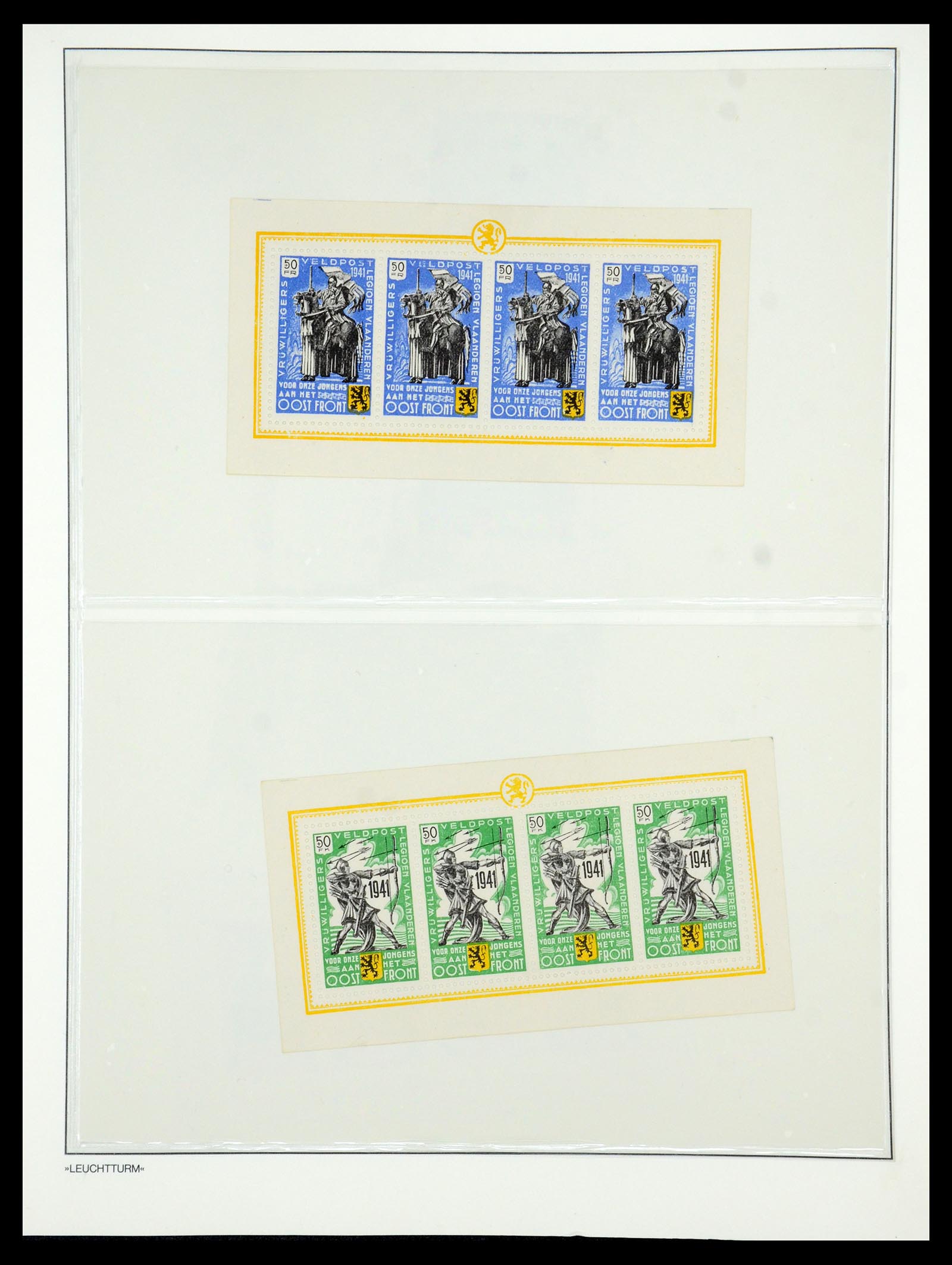 35785 093 - Stamp Collection 35785 Belgium 1849-1960.