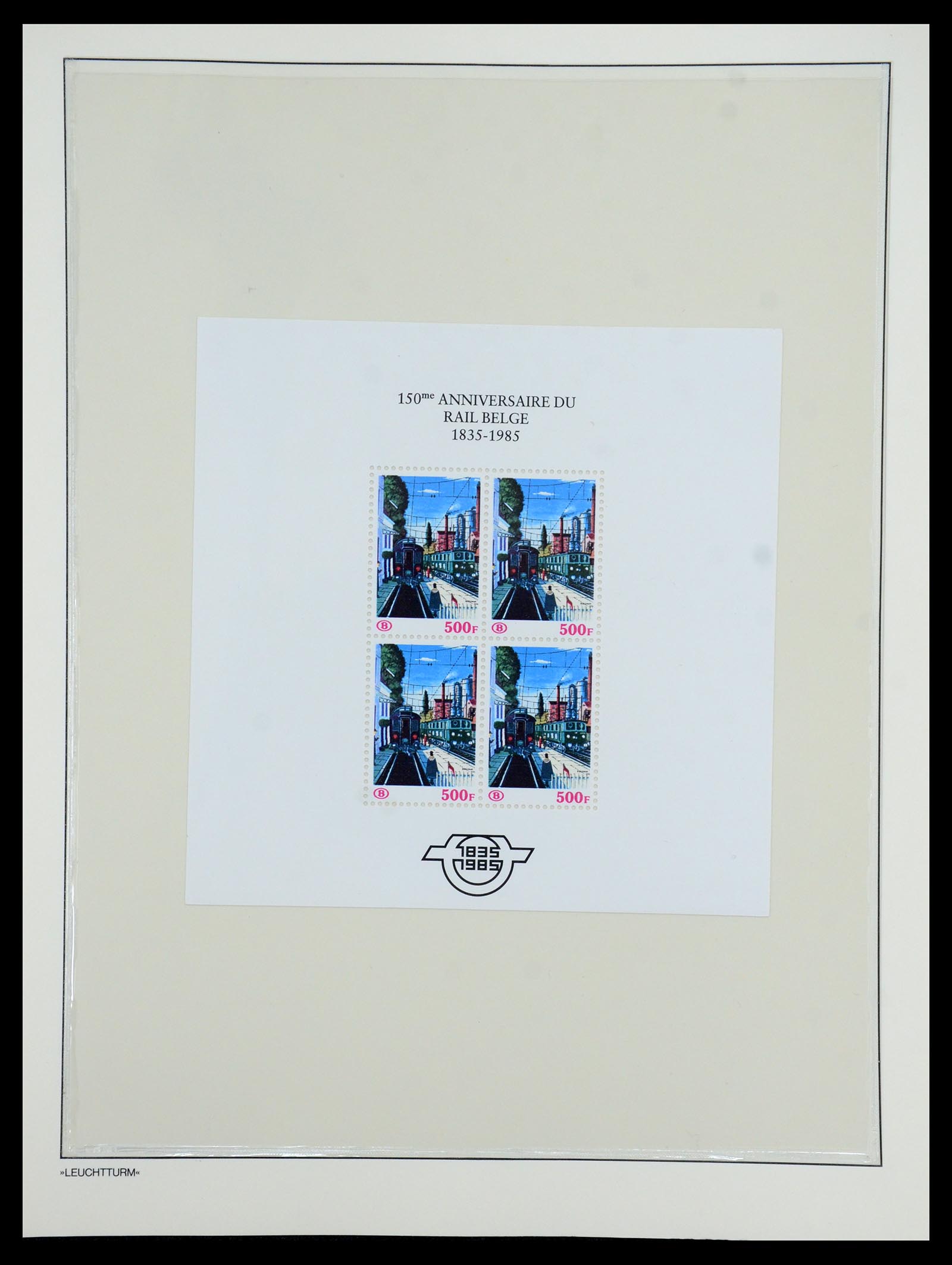 35785 098 - Stamp Collection 35785 Belgium 1849-1960.