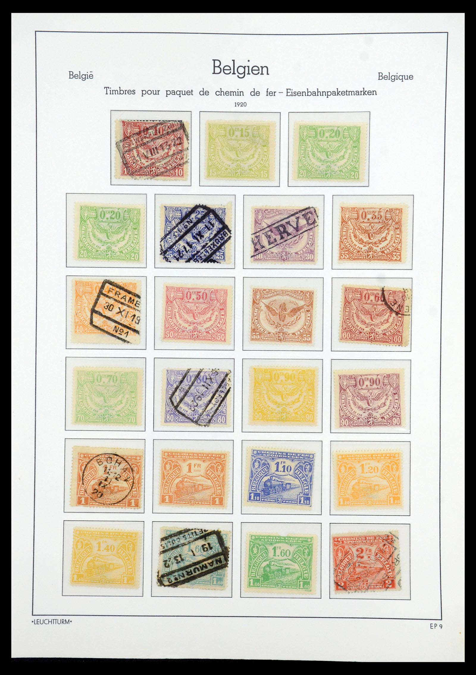35785 138 - Stamp Collection 35785 Belgium 1849-1960.