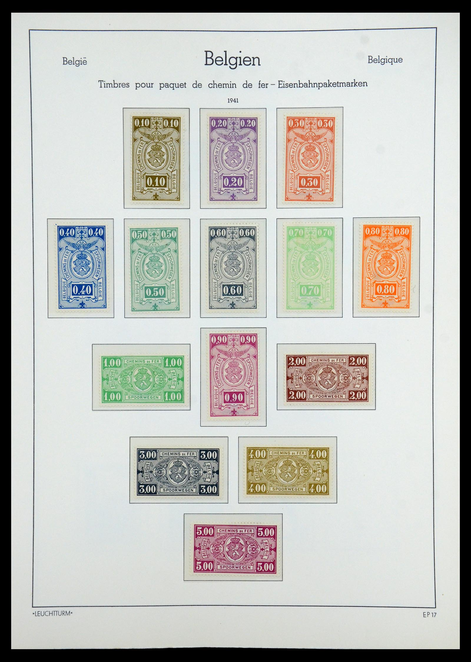 35785 147 - Stamp Collection 35785 Belgium 1849-1960.