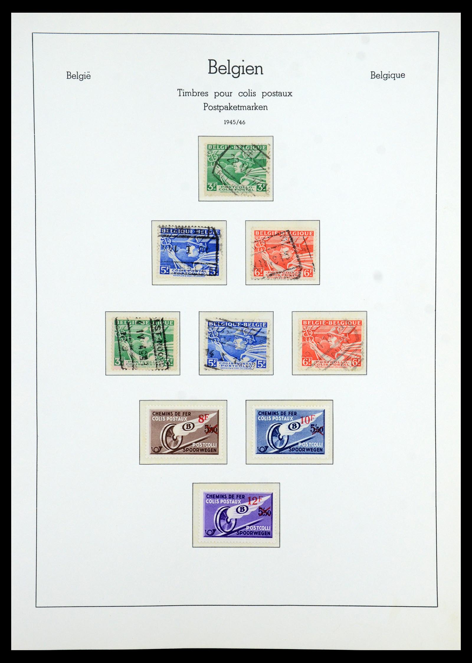 35785 151 - Stamp Collection 35785 Belgium 1849-1960.