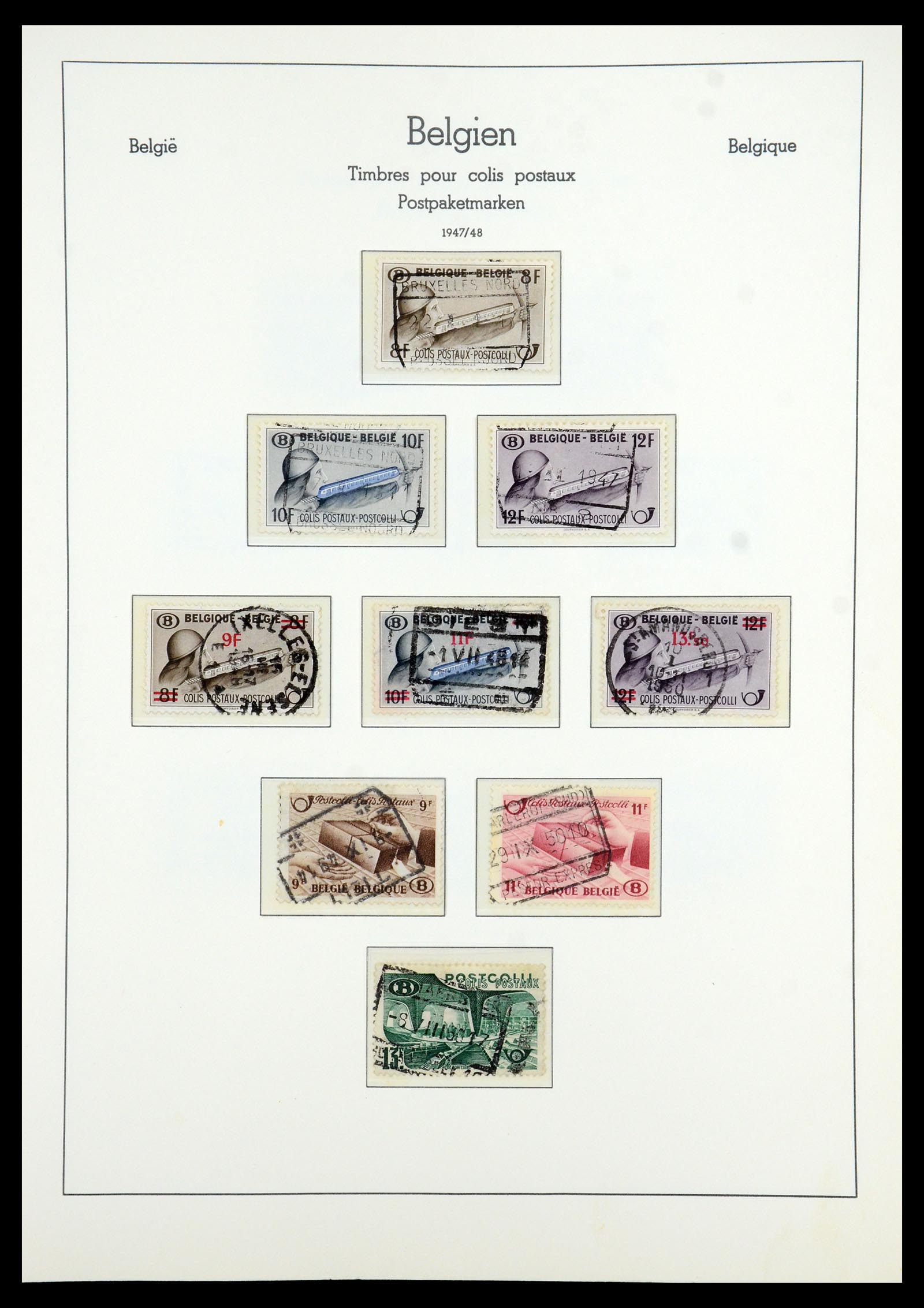 35785 152 - Stamp Collection 35785 Belgium 1849-1960.