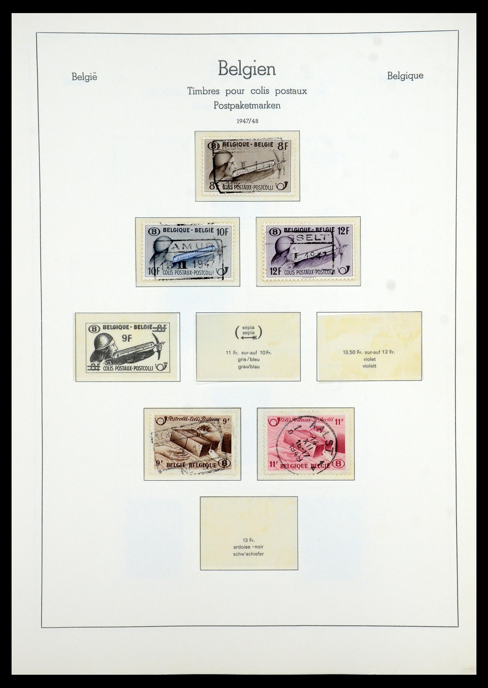 35785 164 - Postzegelverzameling 35785 België 1849-1960.