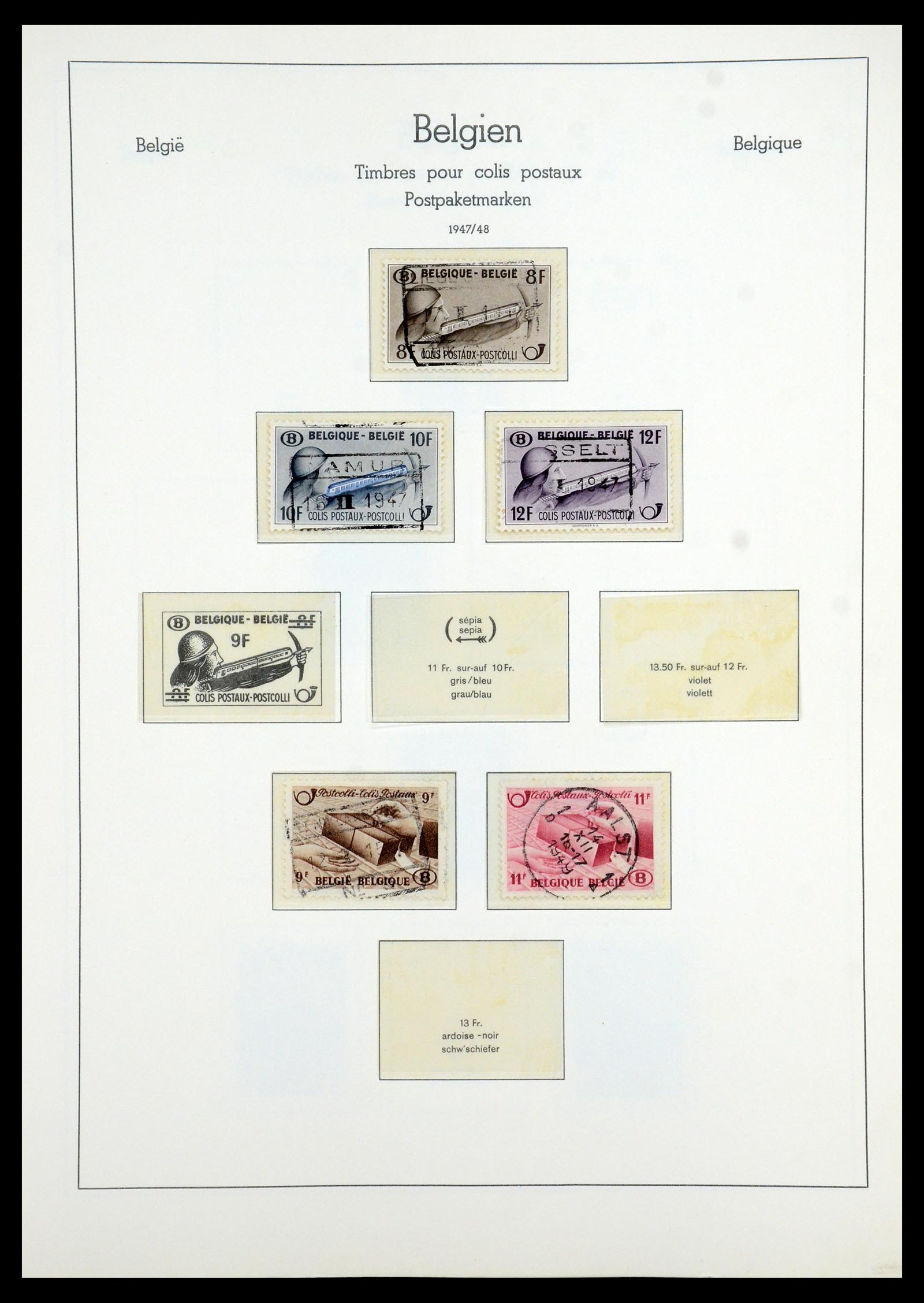 35785 164 - Stamp Collection 35785 Belgium 1849-1960.