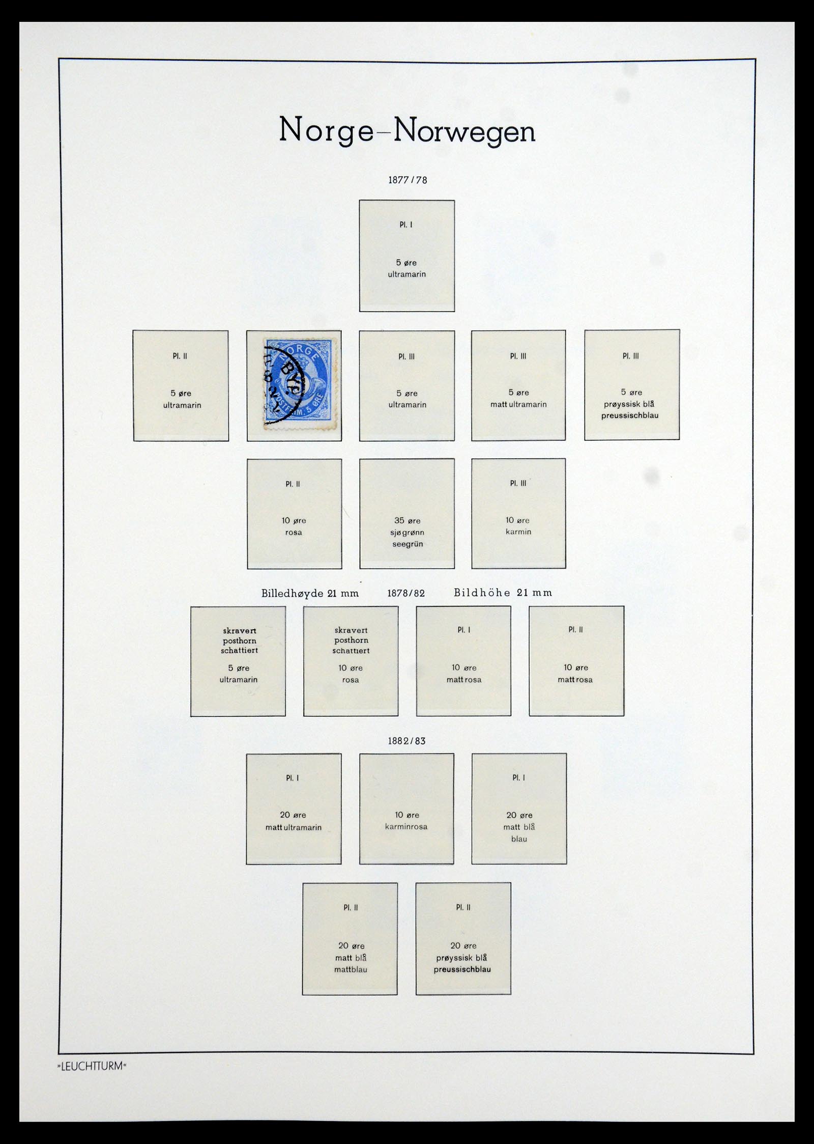 35786 003 - Postzegelverzameling 35786 Noorwegen 1855-1993.