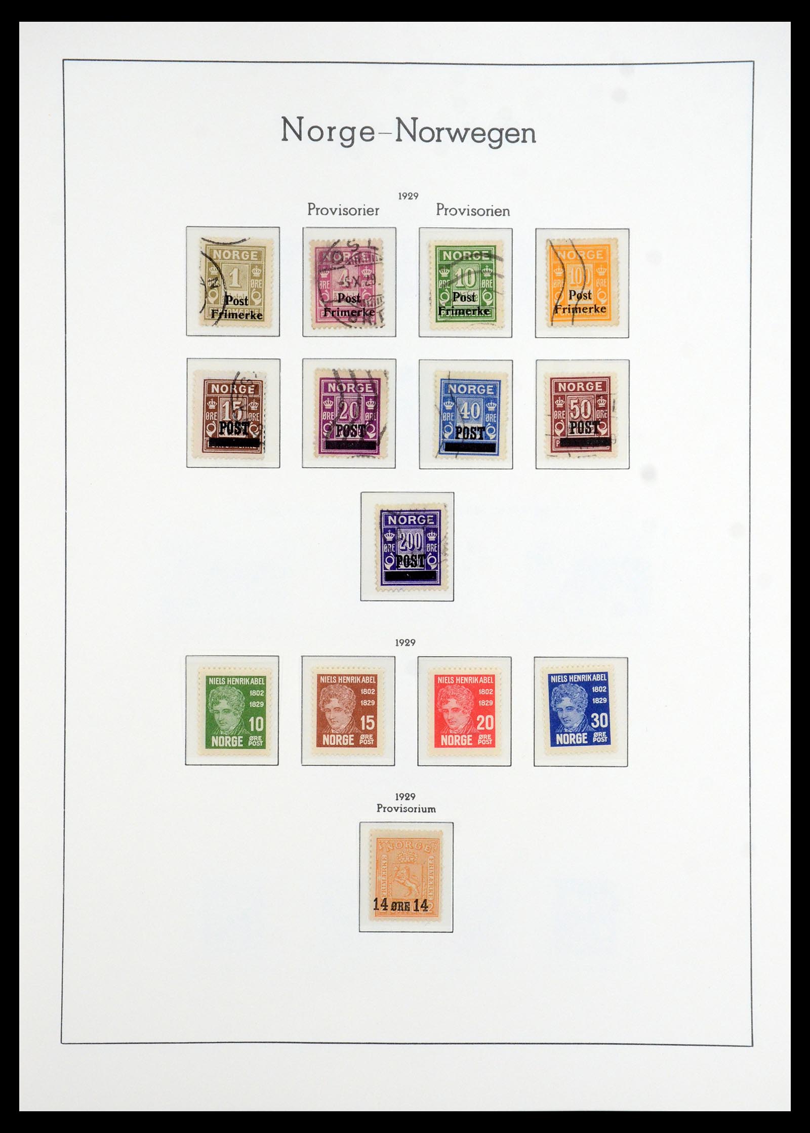 35786 010 - Stamp Collection 35786 Norway 1855-1993.