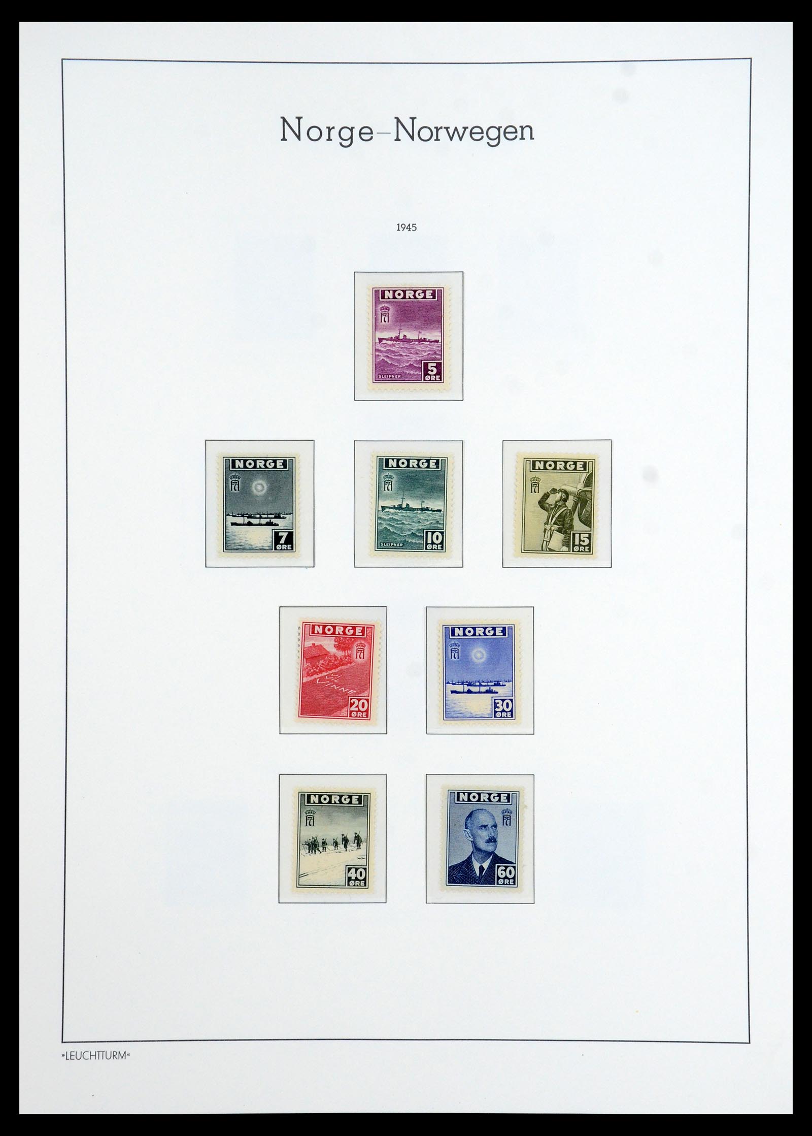 35786 022 - Postzegelverzameling 35786 Noorwegen 1855-1993.