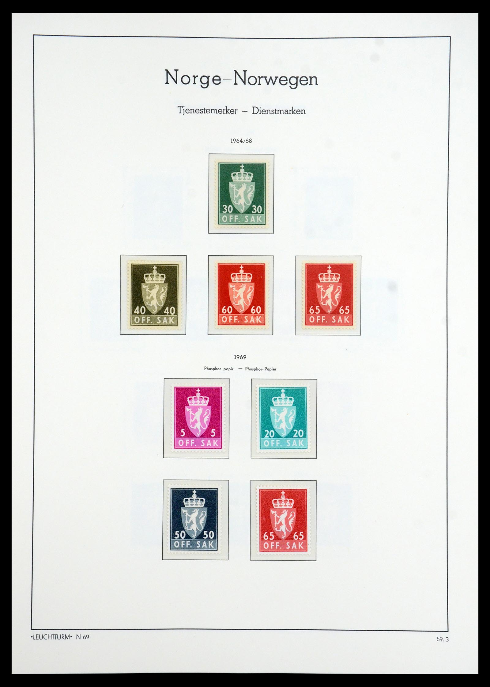 35786 109 - Postzegelverzameling 35786 Noorwegen 1855-1993.