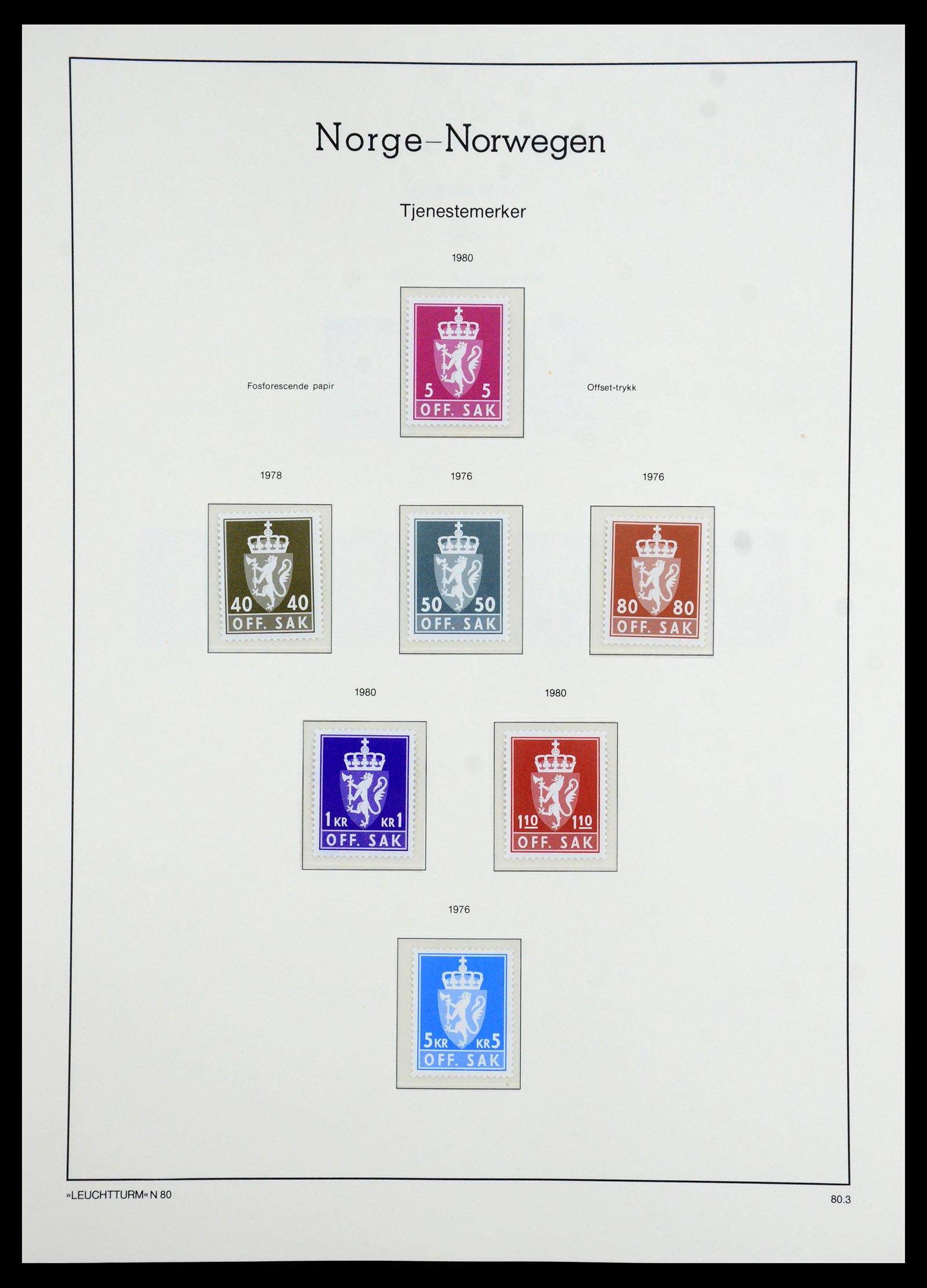 35786 112 - Postzegelverzameling 35786 Noorwegen 1855-1993.