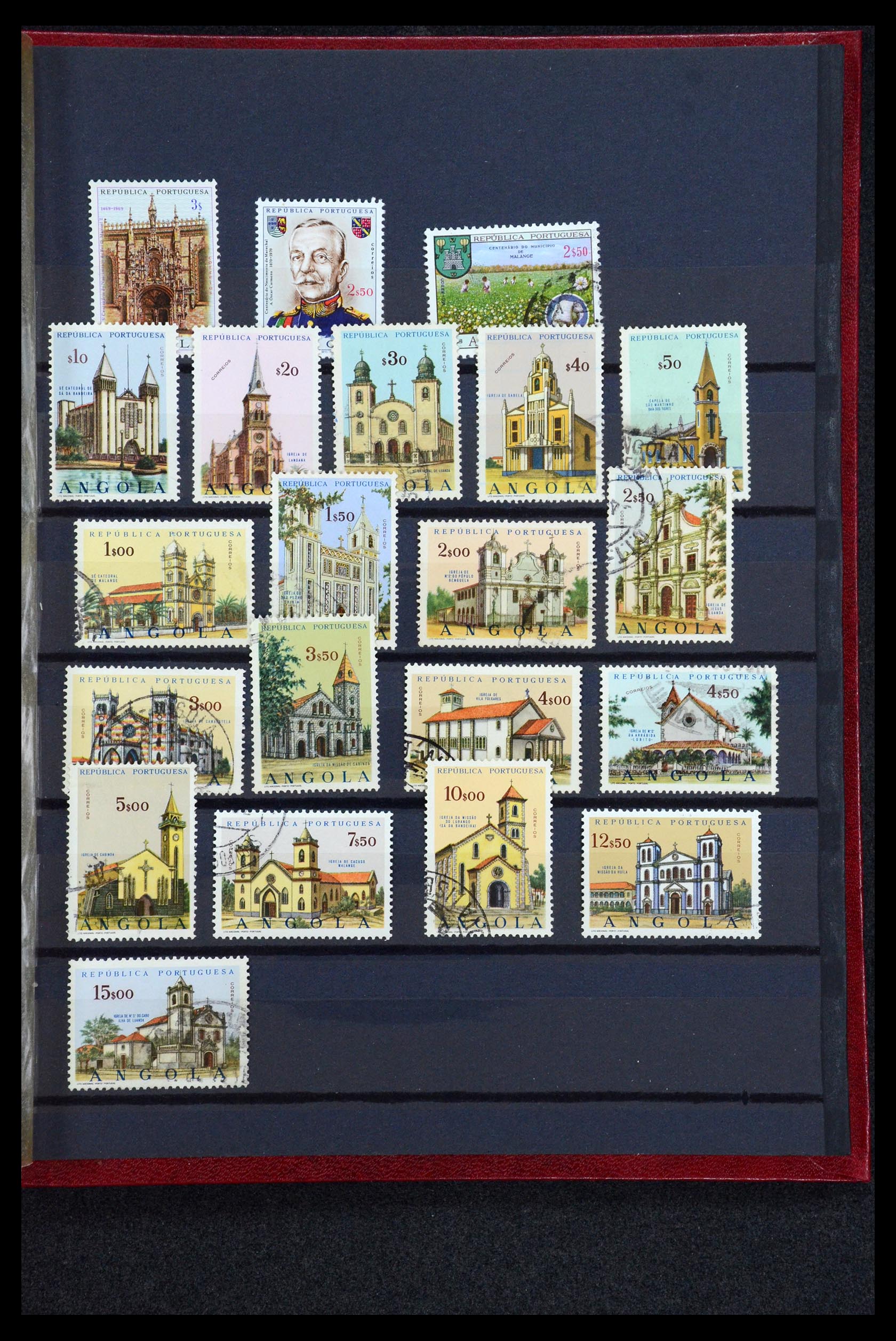 35788 007 - Postzegelverzameling 35788 Portugese koloniën 1886-1971.