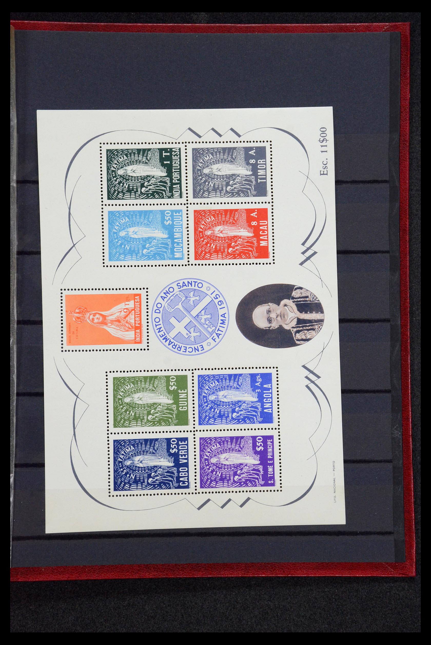 35788 013 - Postzegelverzameling 35788 Portugese koloniën 1886-1971.