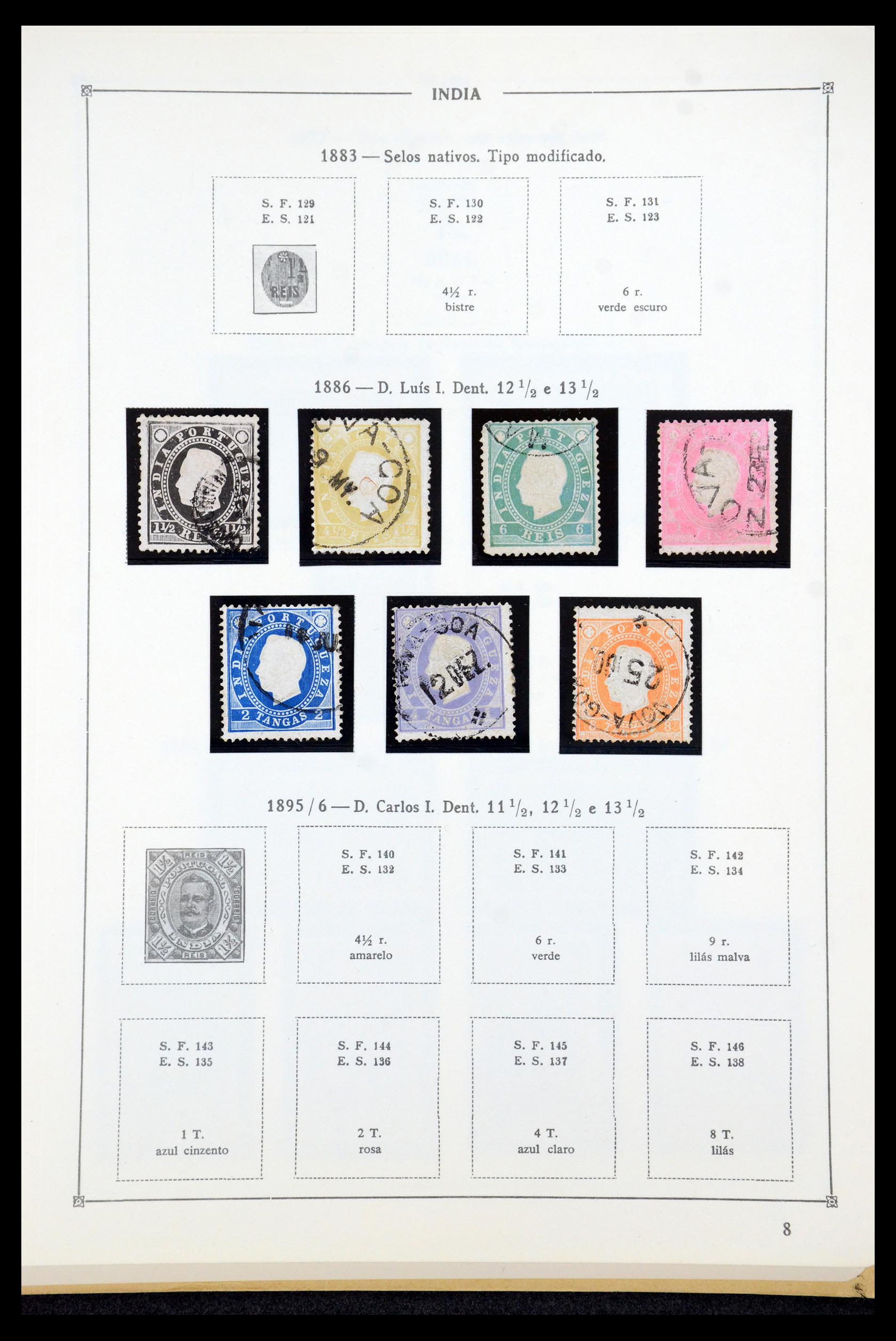 35788 018 - Postzegelverzameling 35788 Portugese koloniën 1886-1971.