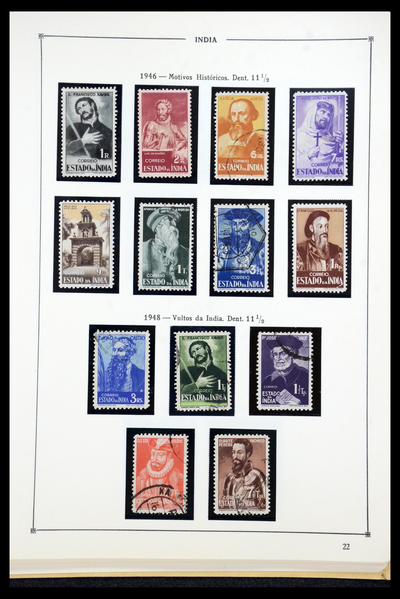 35788 020 - Postzegelverzameling 35788 Portugese koloniën 1886-1971.