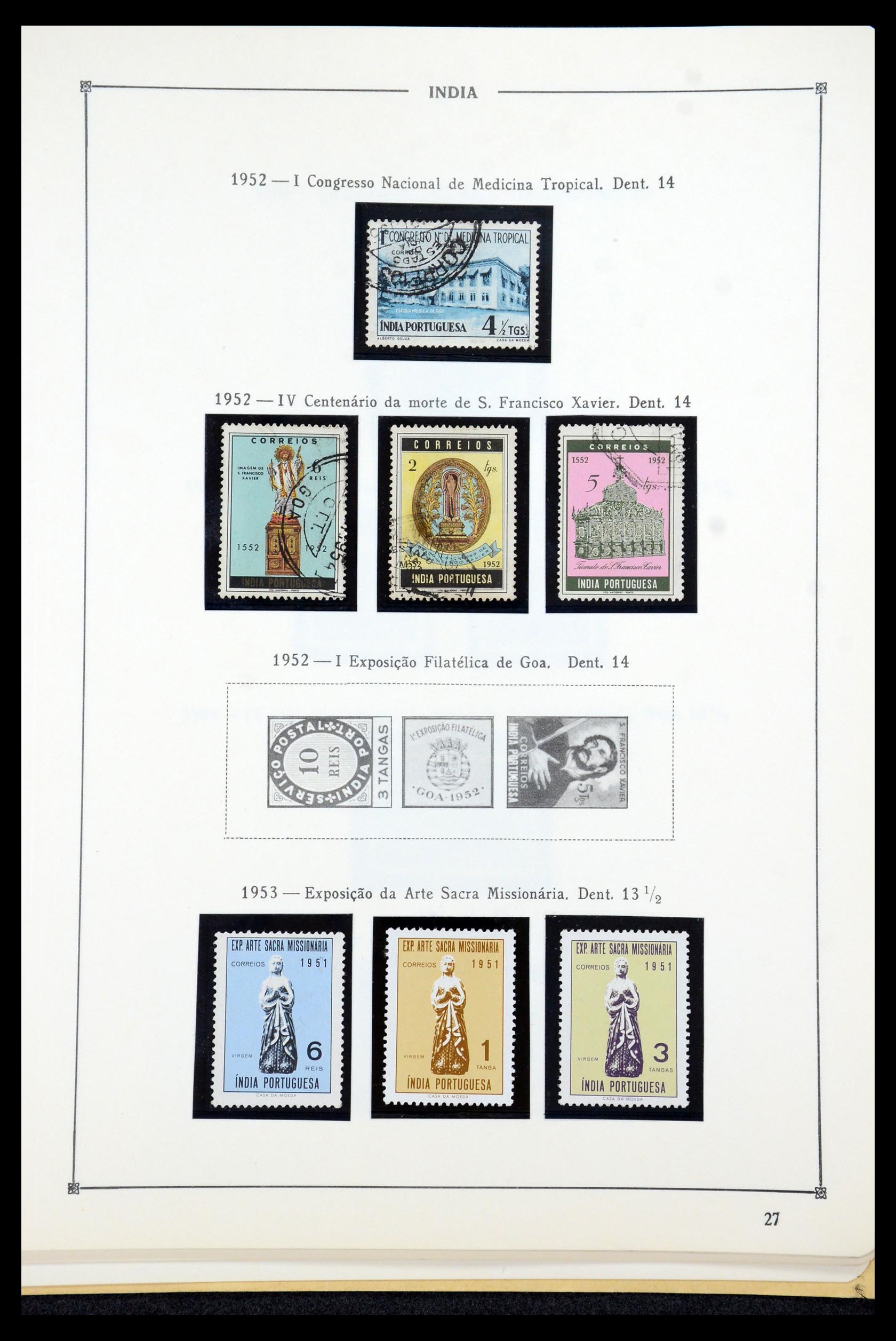 35788 024 - Postzegelverzameling 35788 Portugese koloniën 1886-1971.