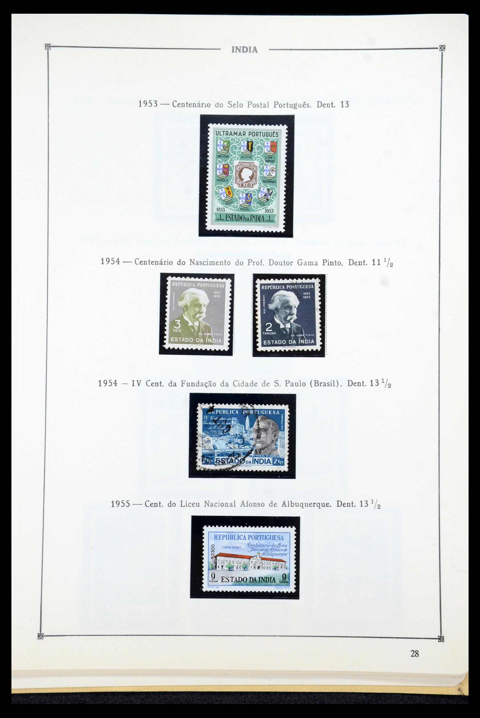 35788 025 - Postzegelverzameling 35788 Portugese koloniën 1886-1971.