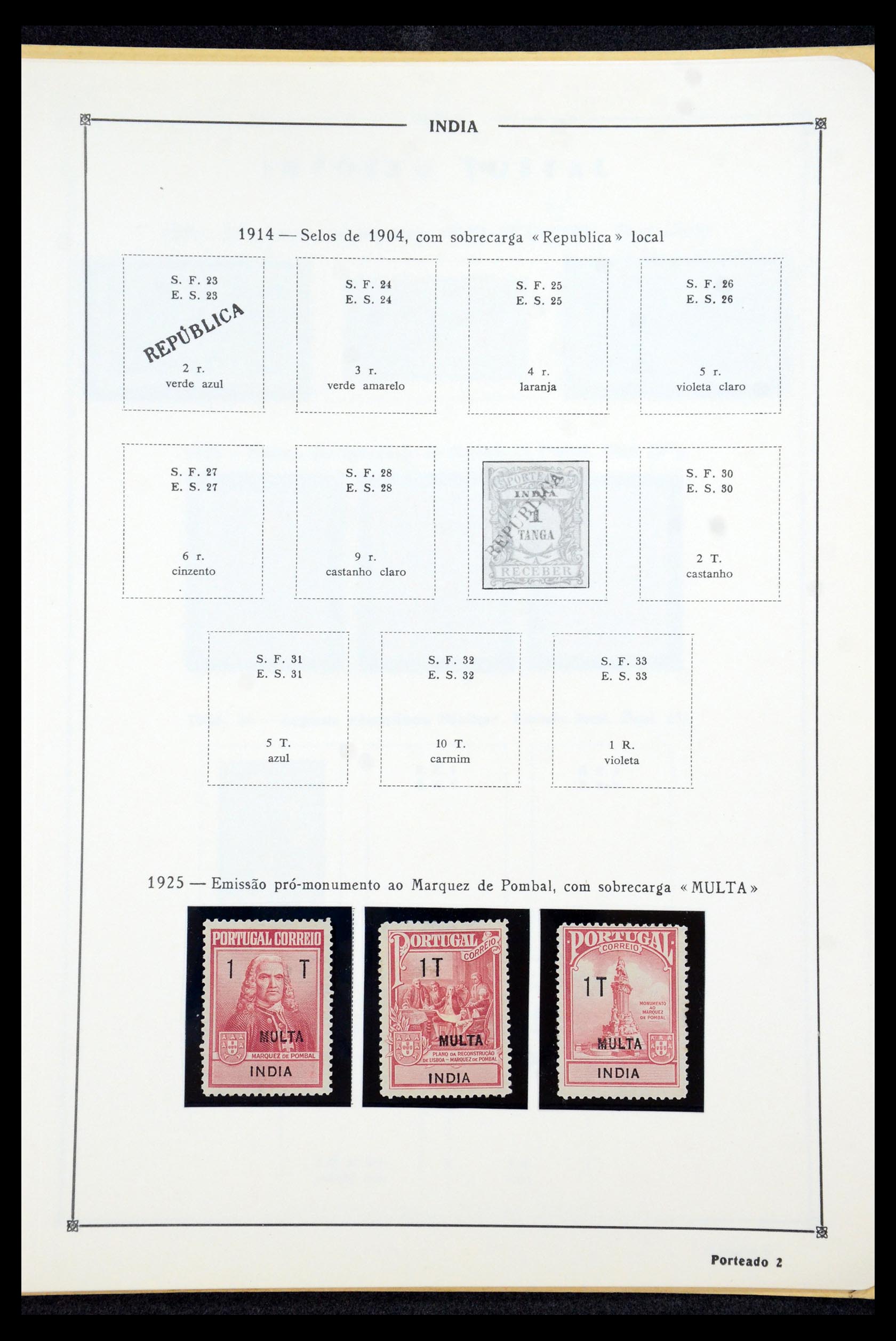 35788 033 - Postzegelverzameling 35788 Portugese koloniën 1886-1971.