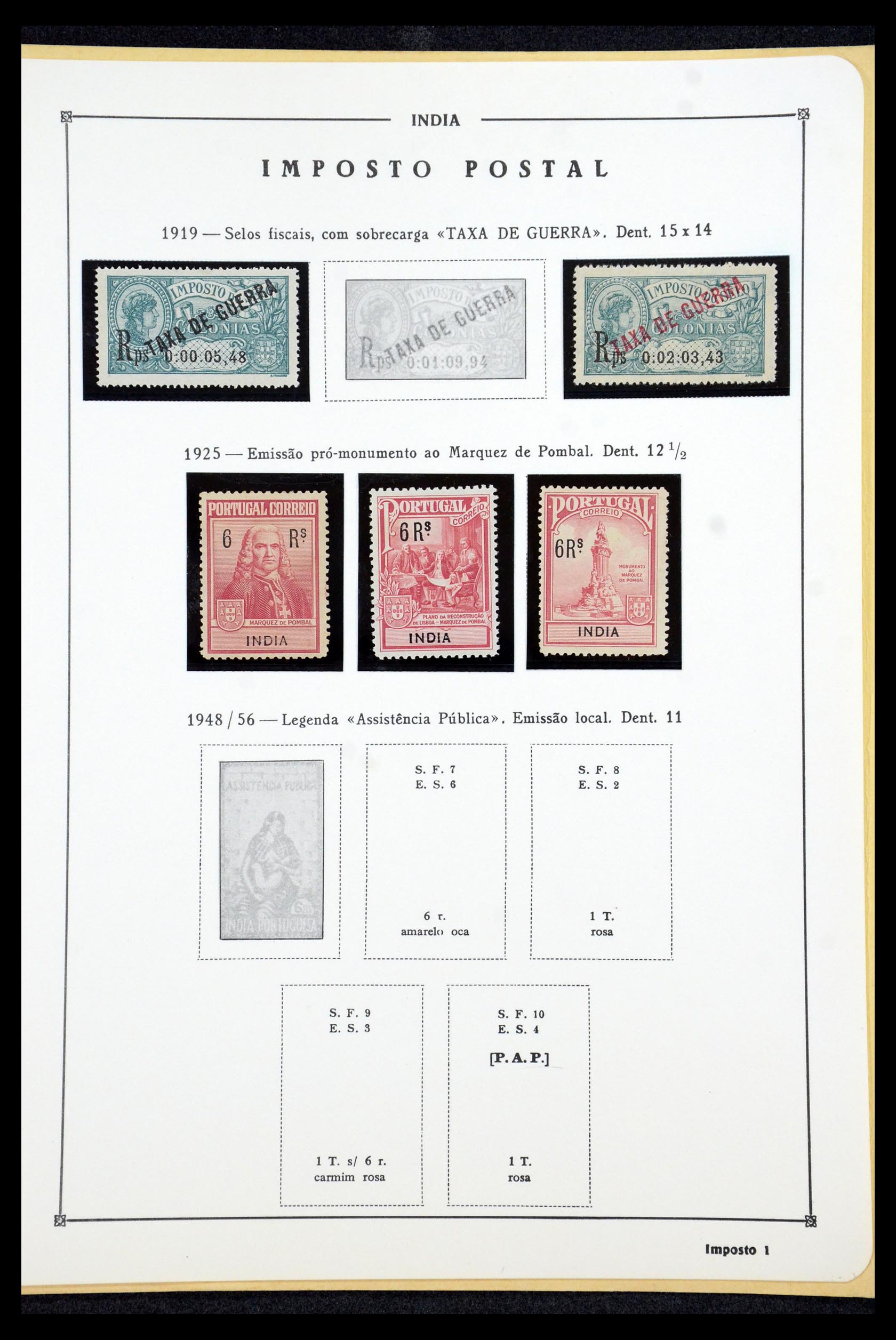 35788 034 - Postzegelverzameling 35788 Portugese koloniën 1886-1971.