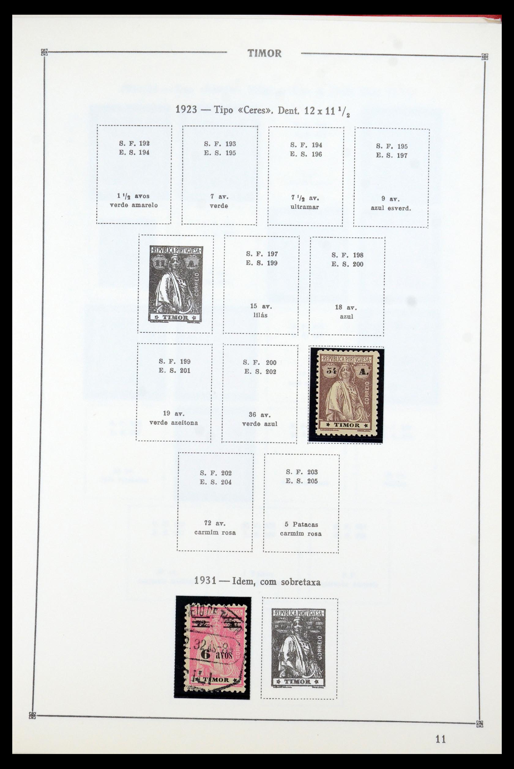 35788 040 - Postzegelverzameling 35788 Portugese koloniën 1886-1971.