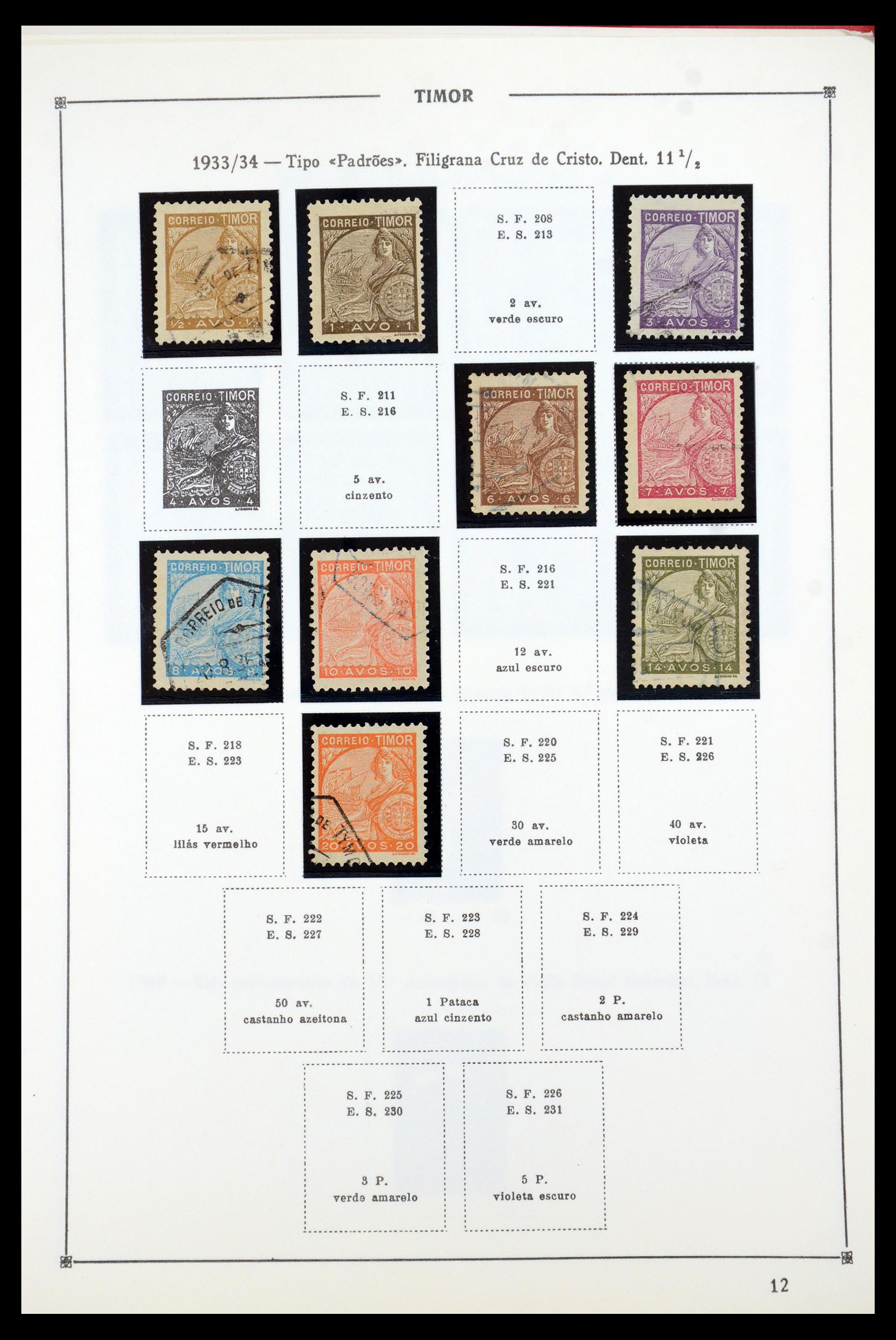 35788 041 - Postzegelverzameling 35788 Portugese koloniën 1886-1971.