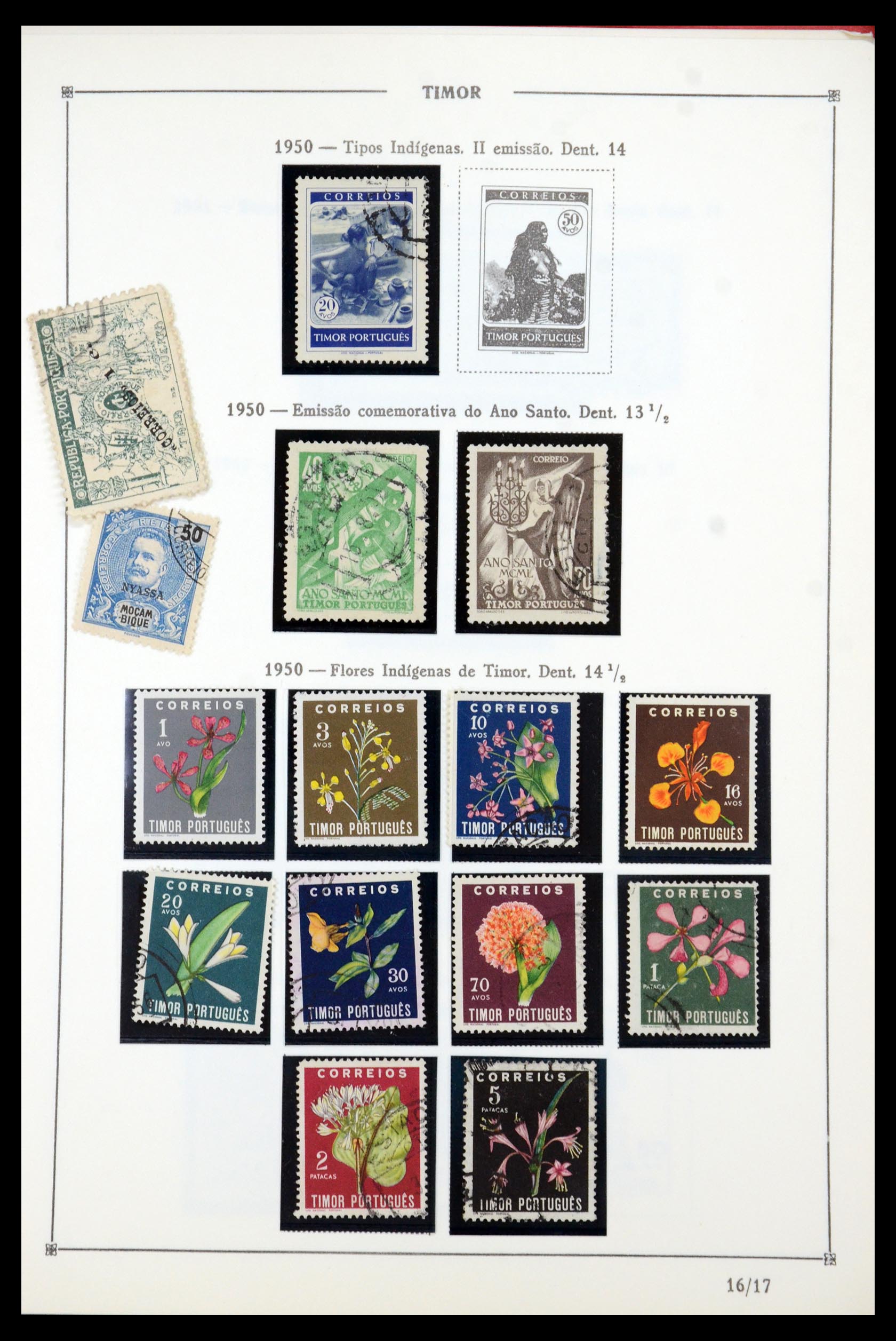 35788 043 - Postzegelverzameling 35788 Portugese koloniën 1886-1971.