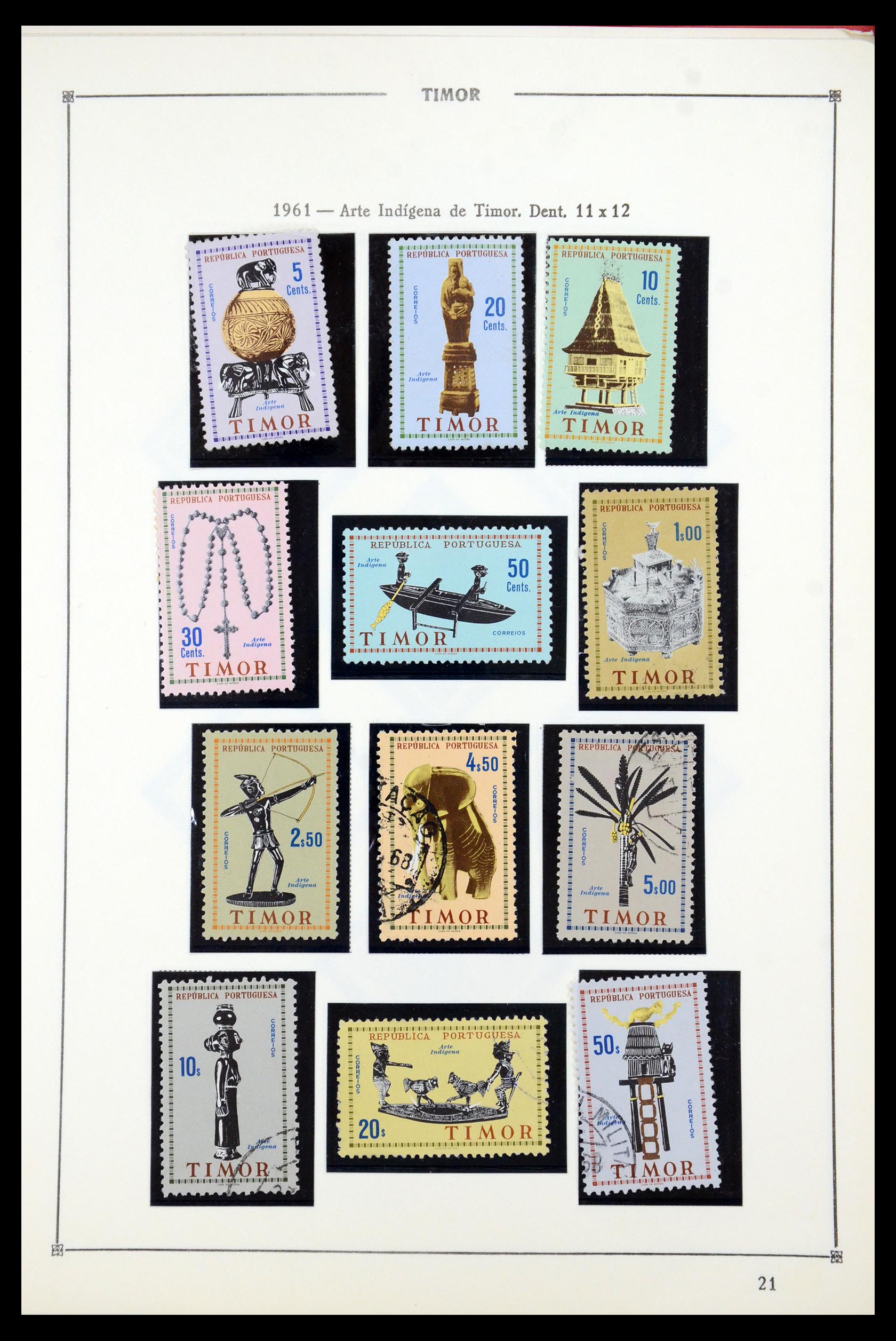 35788 047 - Postzegelverzameling 35788 Portugese koloniën 1886-1971.