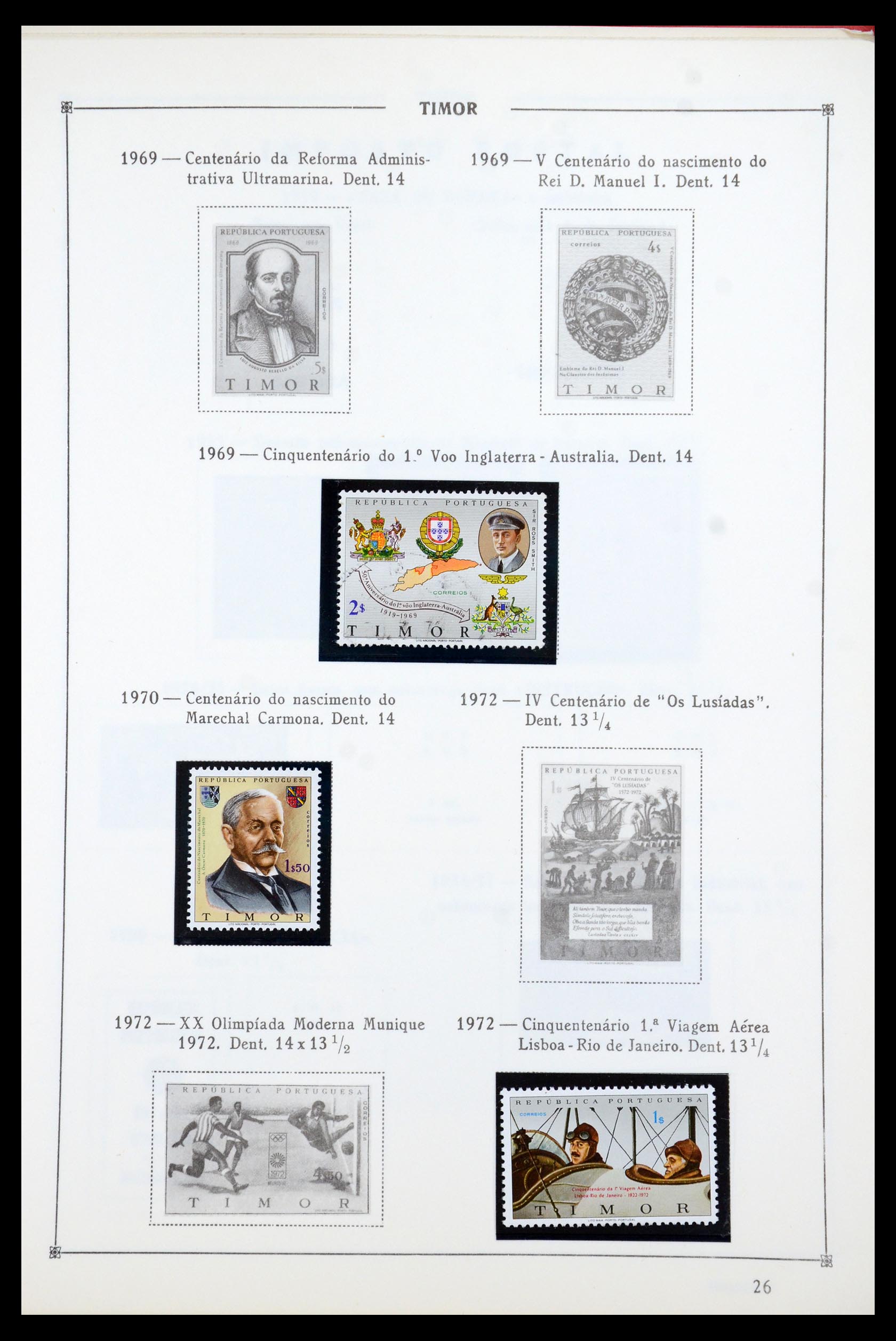 35788 052 - Postzegelverzameling 35788 Portugese koloniën 1886-1971.
